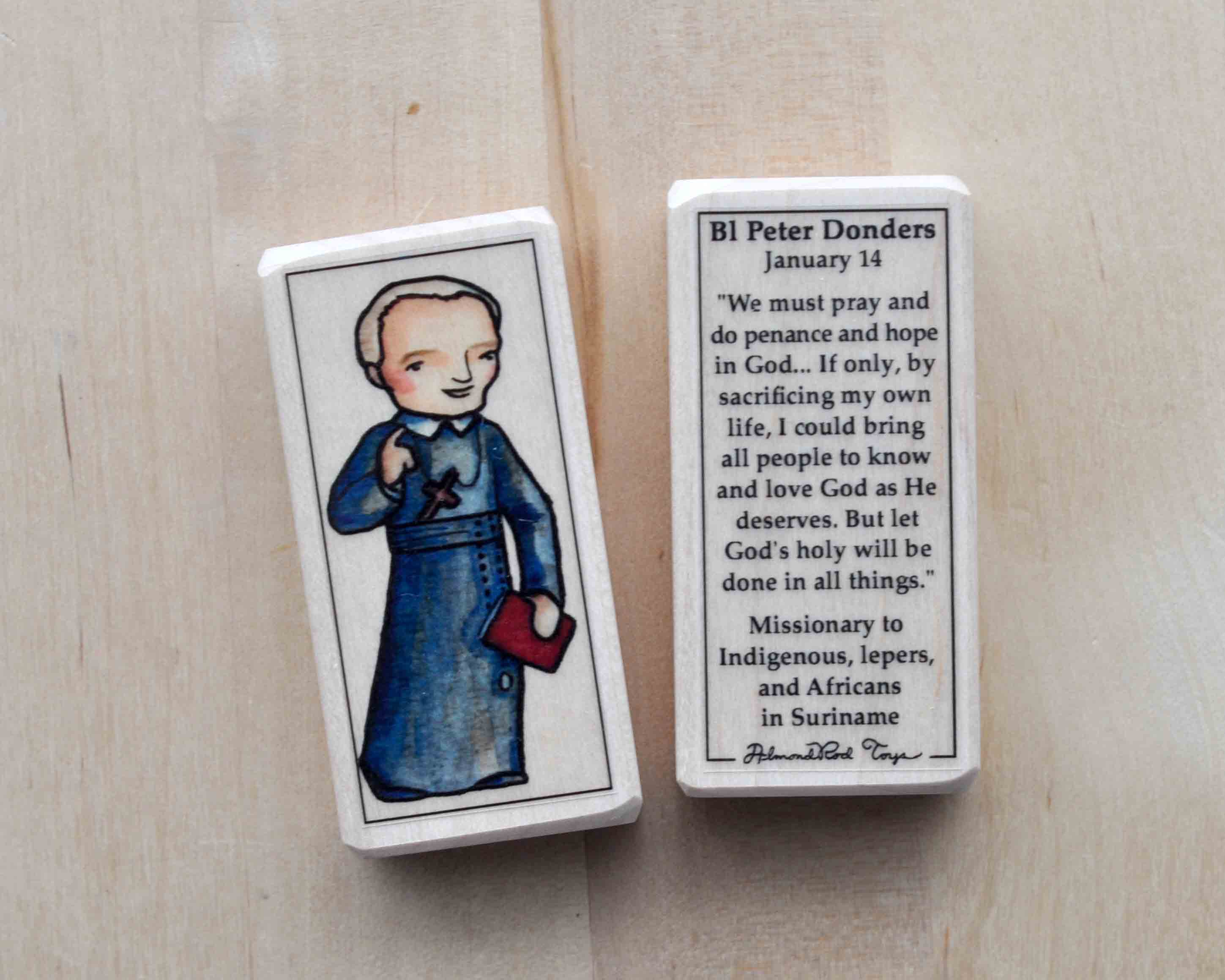 Peter Donders Patron Saint Block