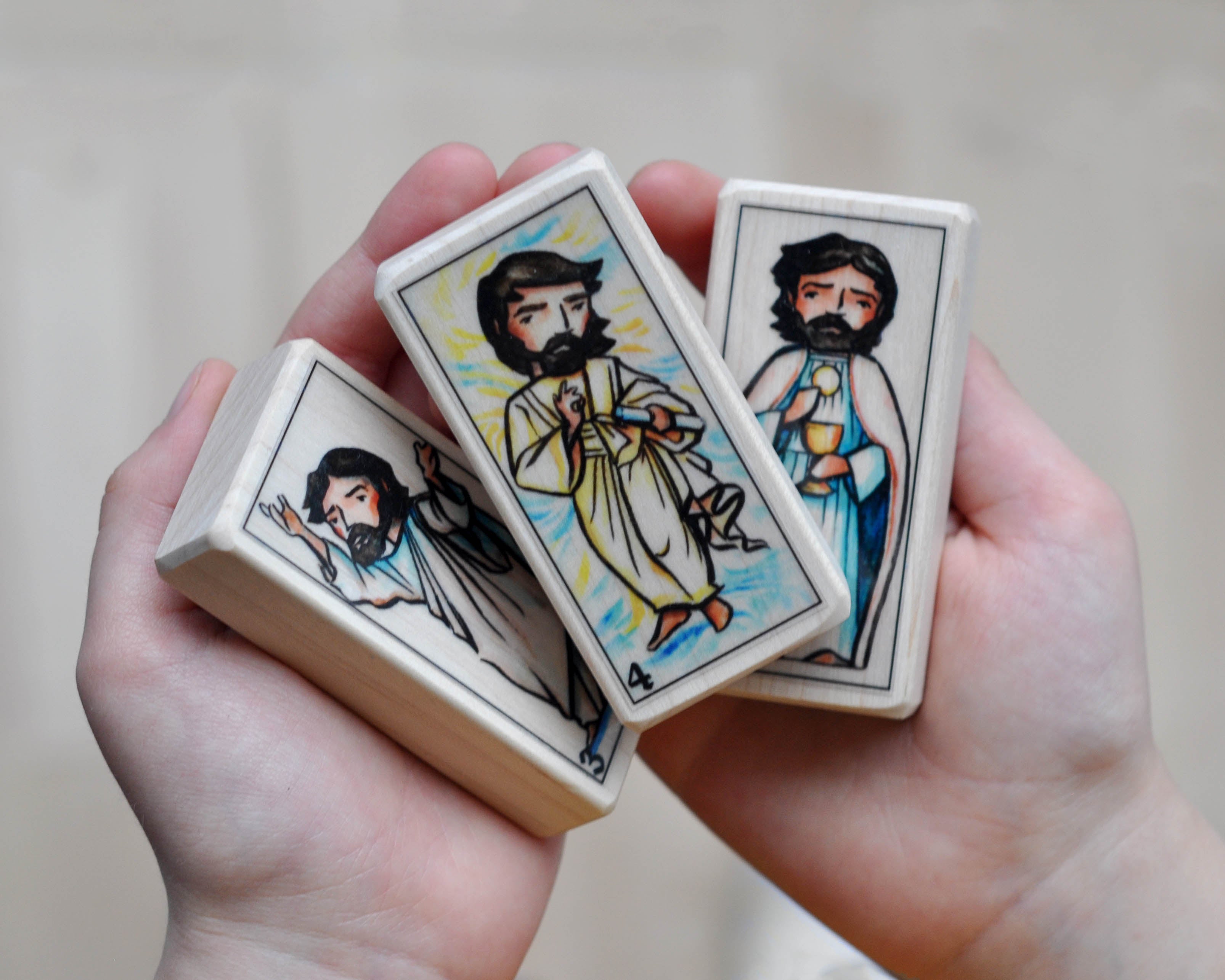 Divine Mercy and St Faustina // Saint Block Set