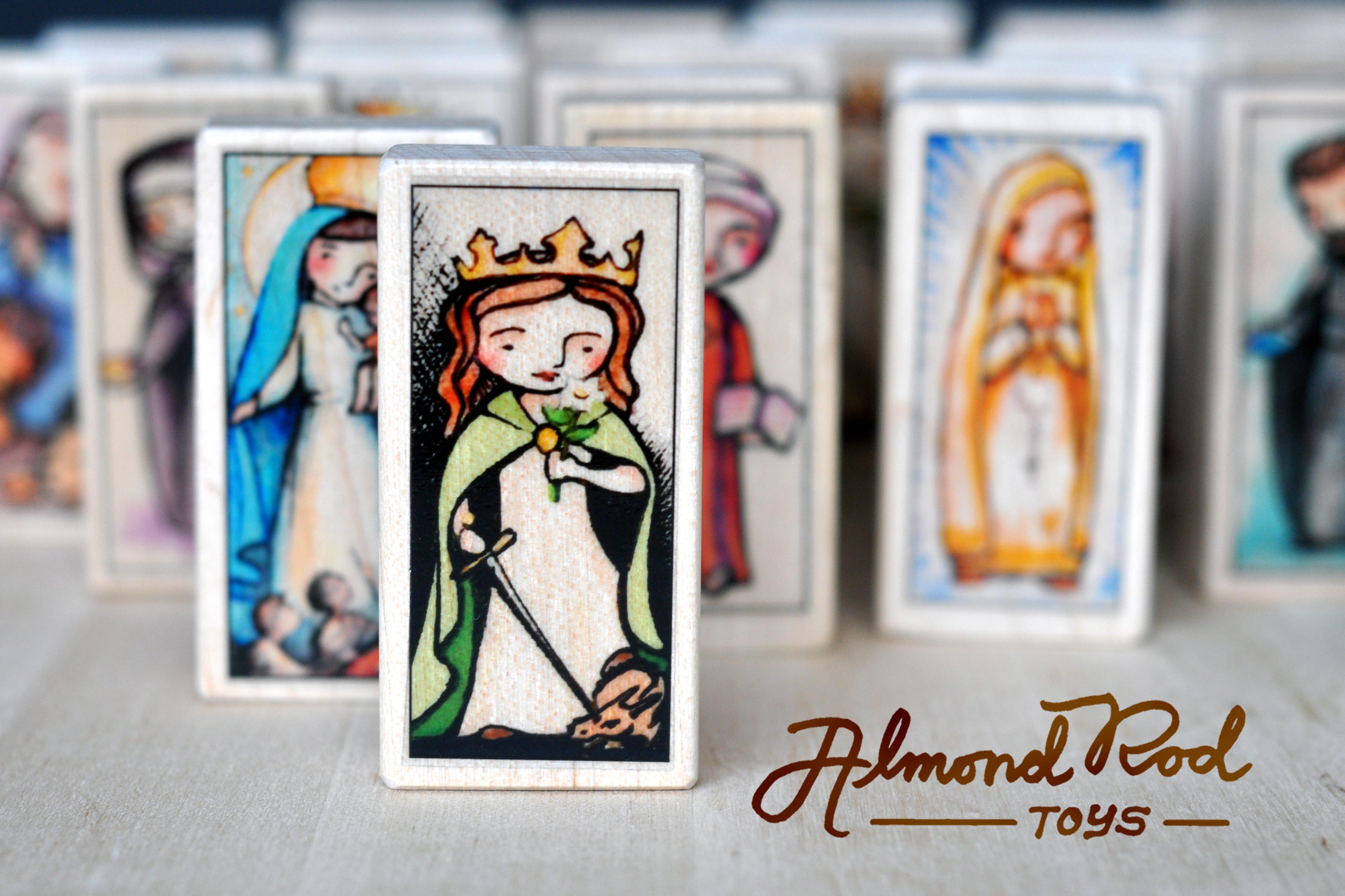 Thomas Aquinas Patron Saint Block