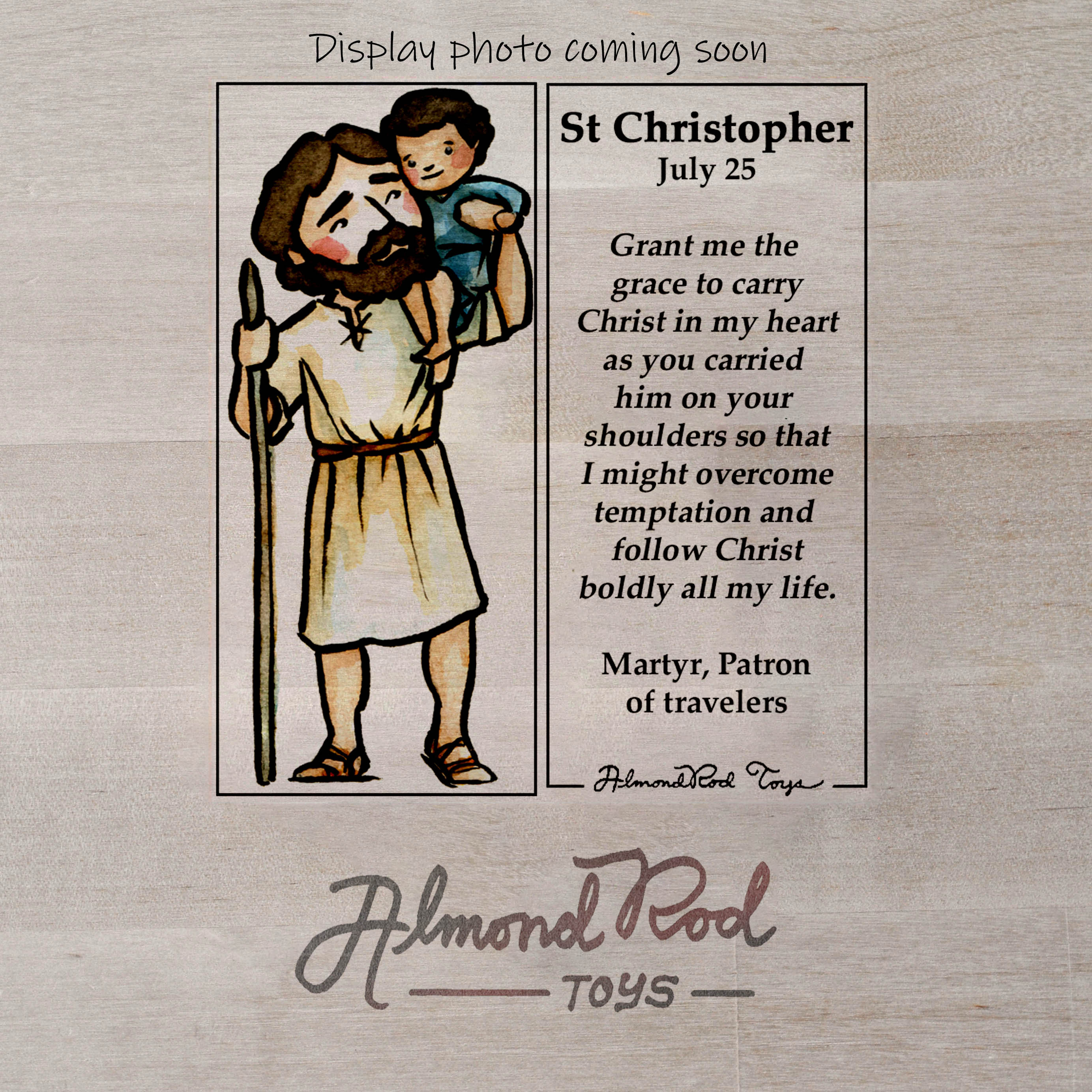 Christopher // Patron Saint Block