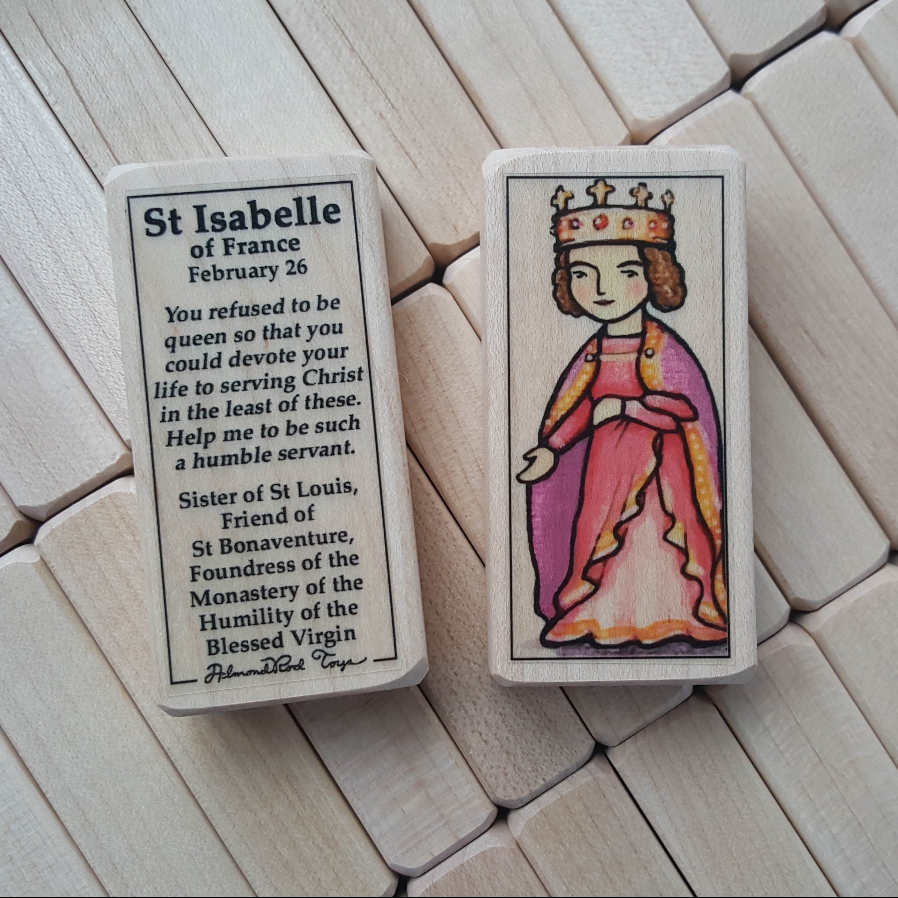 Isabelle of France // Patron Saint Block