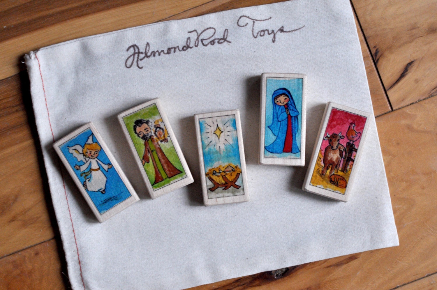 Children's Nativity Blocks // Christmas and Advent Block Set