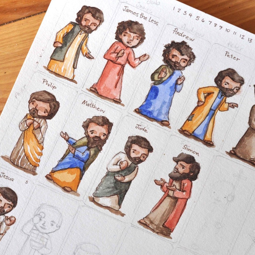 Last Supper Decoupage Craft Sheet
