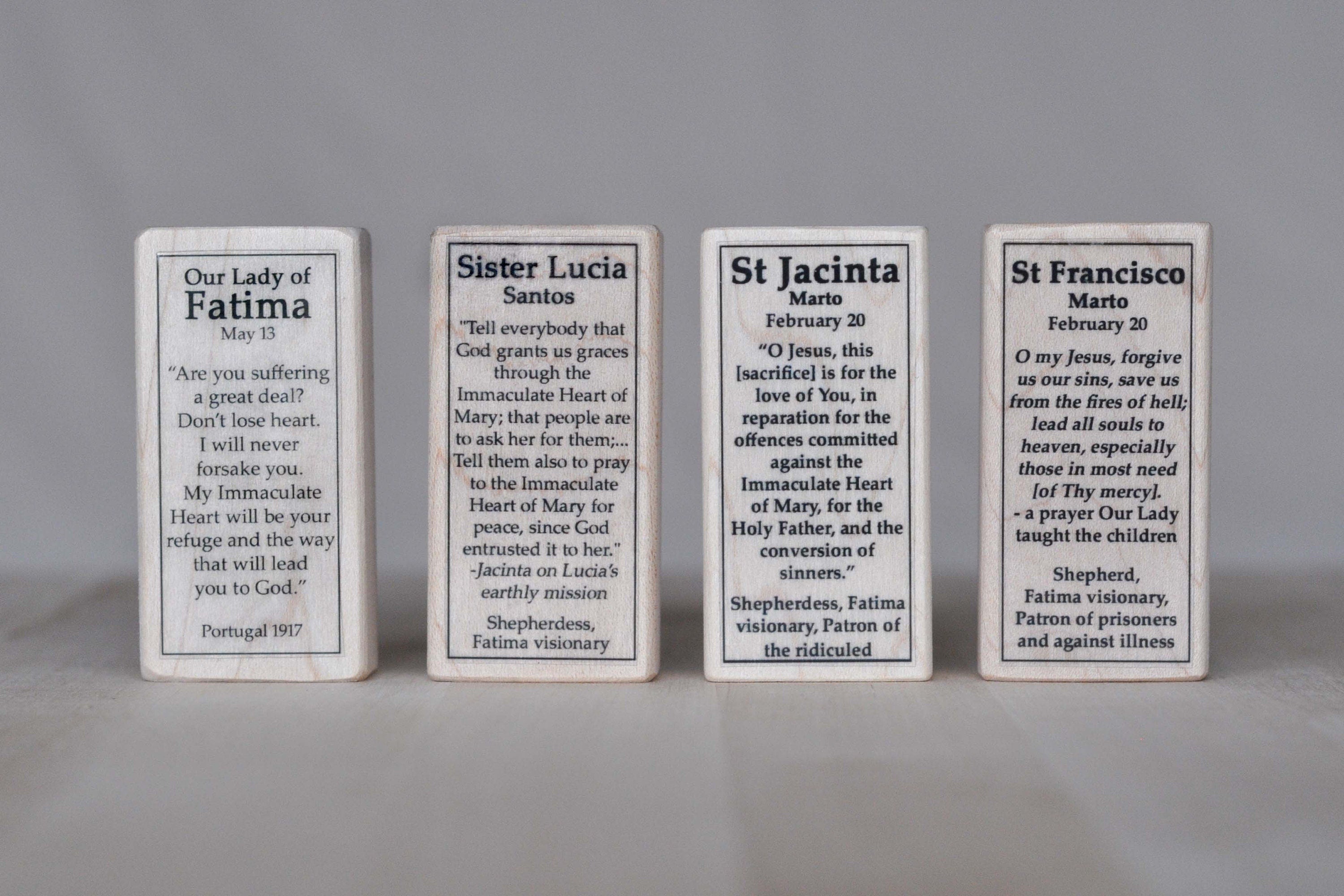 Fatima Saints // Saint Block Set
