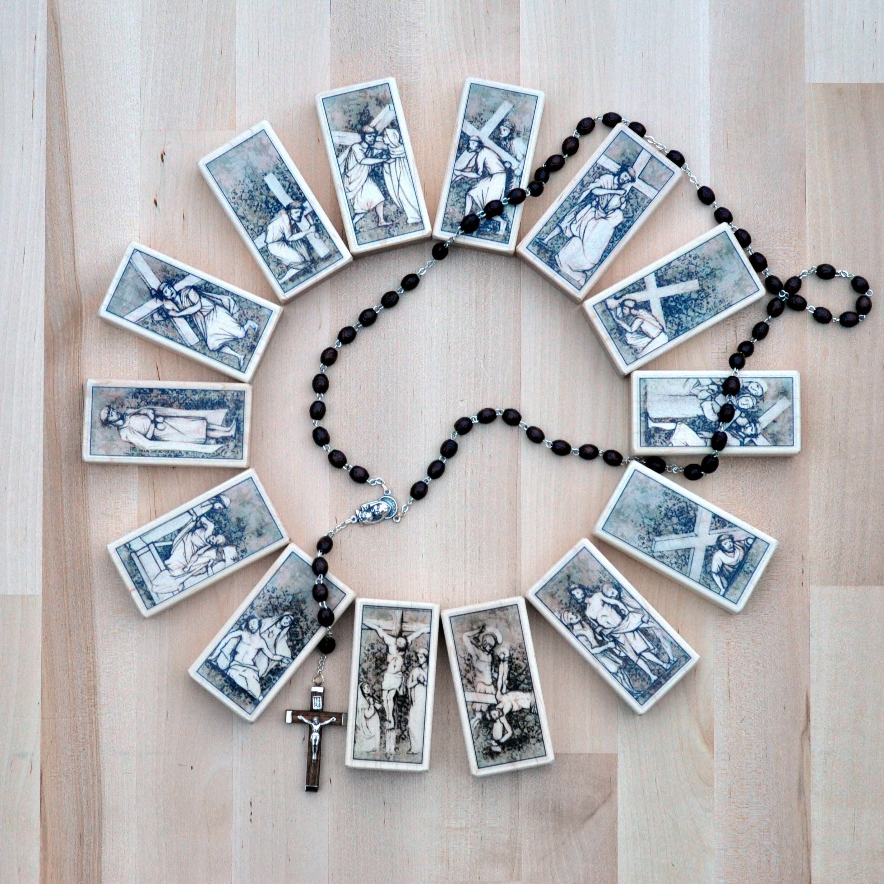 Stations of the Cross Prayer Block Set