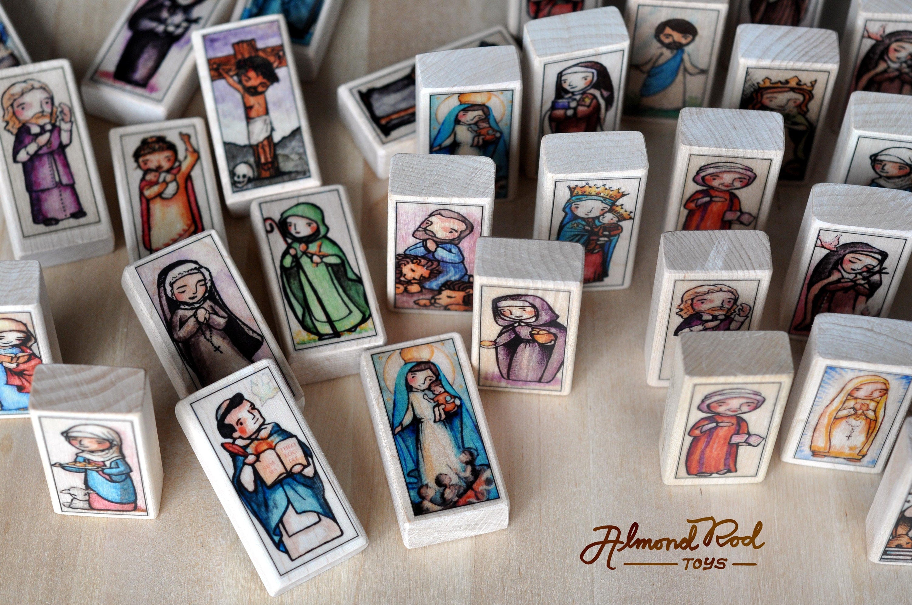 The Annunciation // Saint Block Set