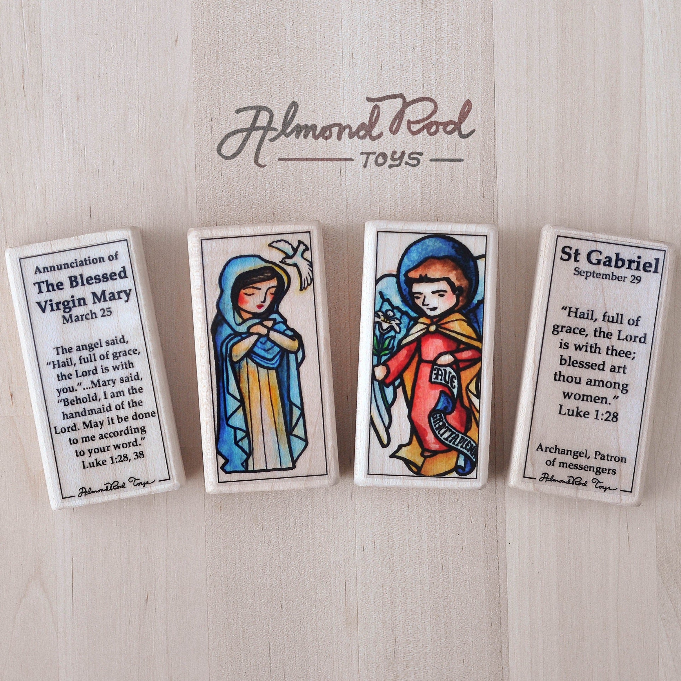 The Annunciation // Saint Block Set