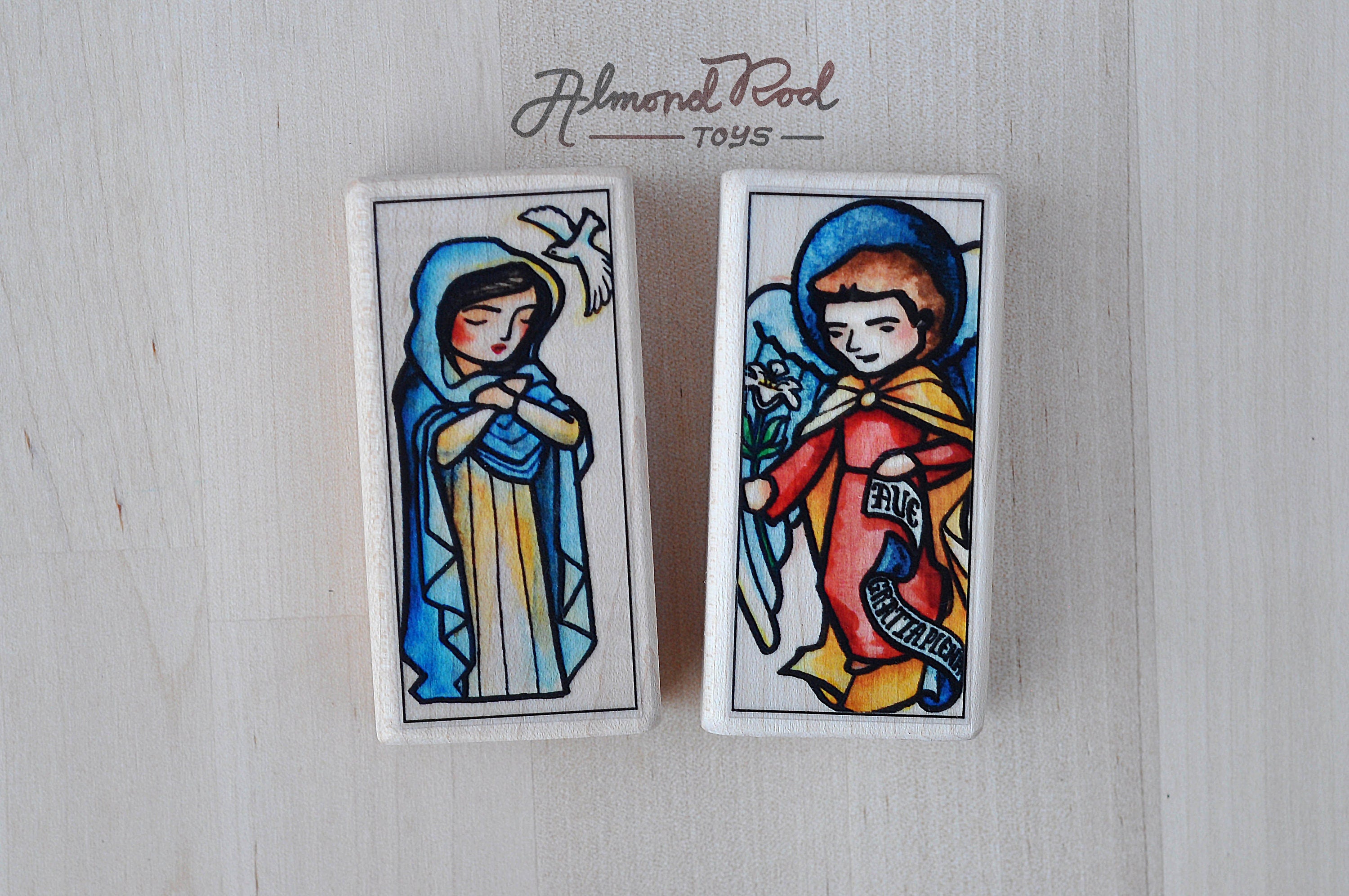 The Annunciation // Saint Block Set
