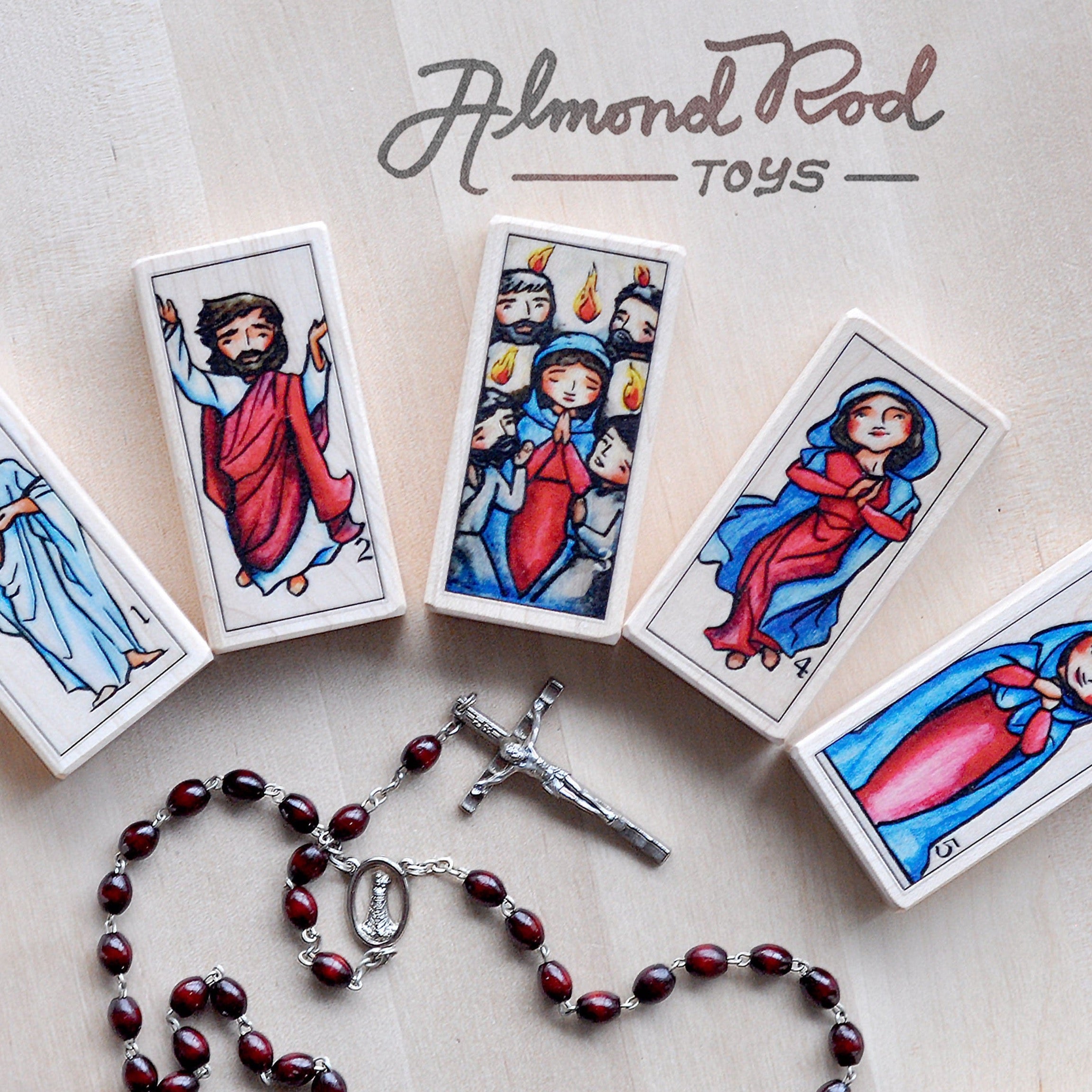 Glorious Mysteries // Rosary Prayer Block Set