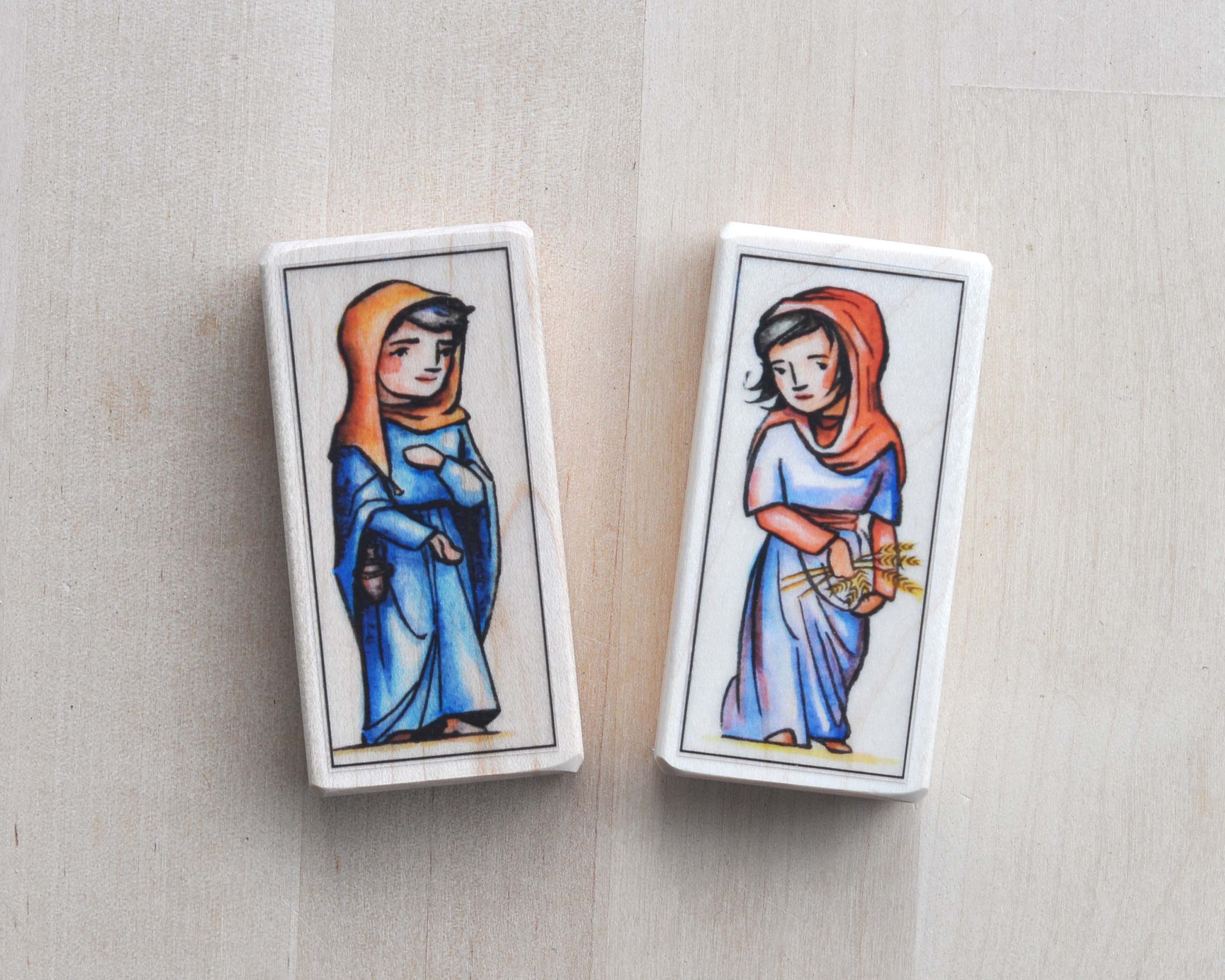 Ruth of the Old Testament // Patron Saint Block