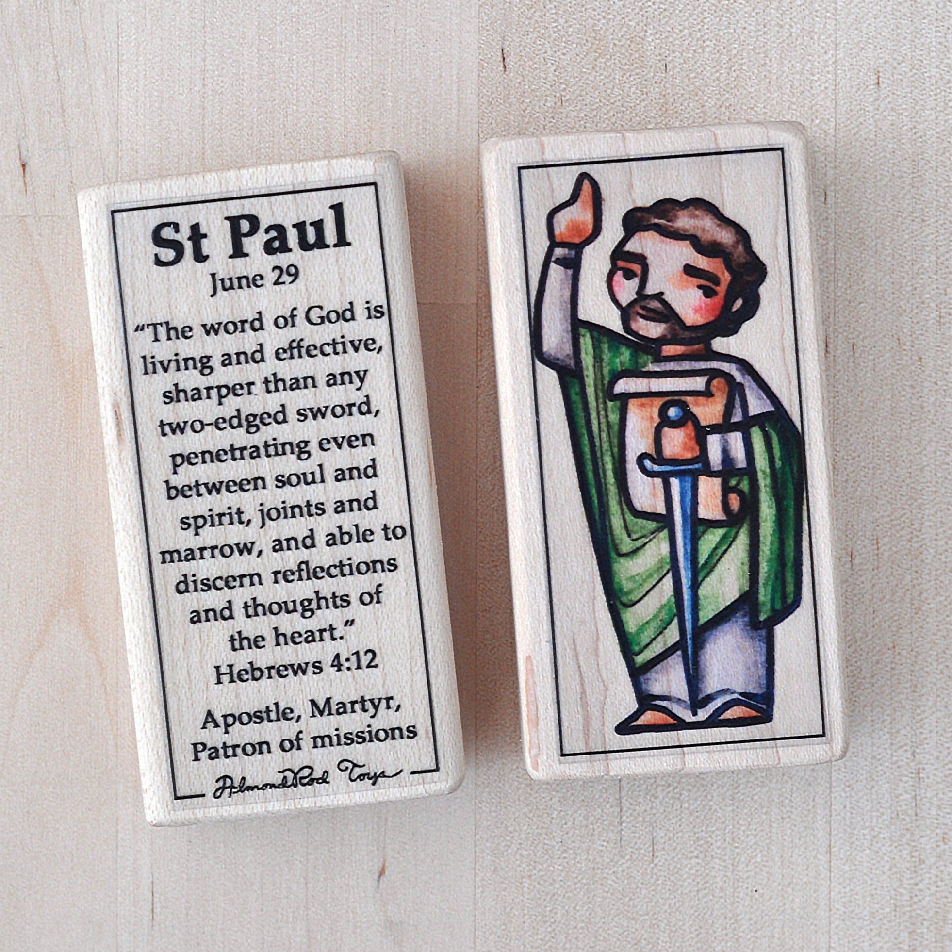 Paul // Patron Saint Block