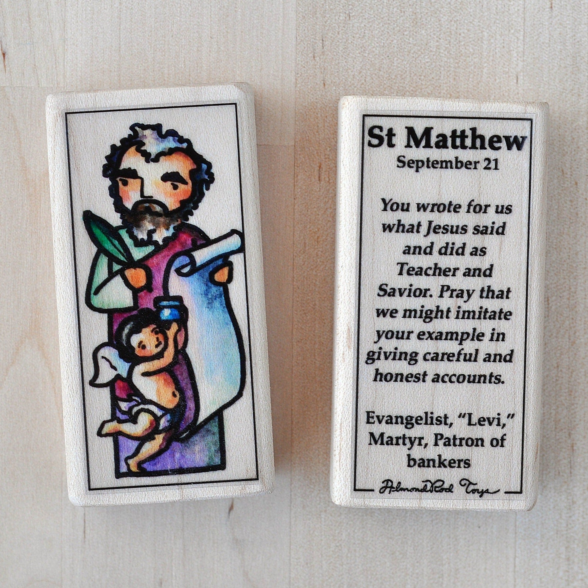 Matthew // Patron Saint Block