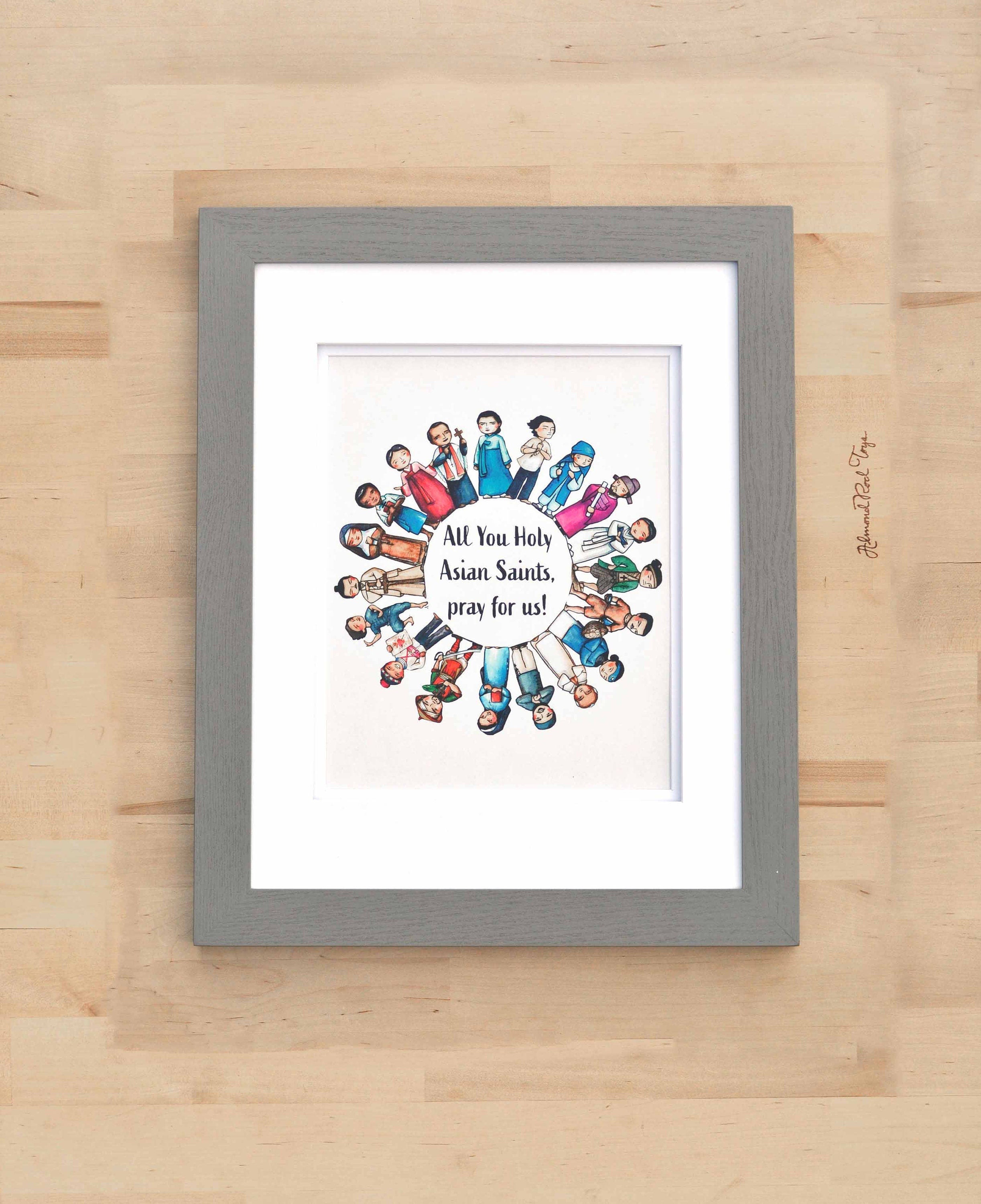 Holy Asian Saints // Art Print