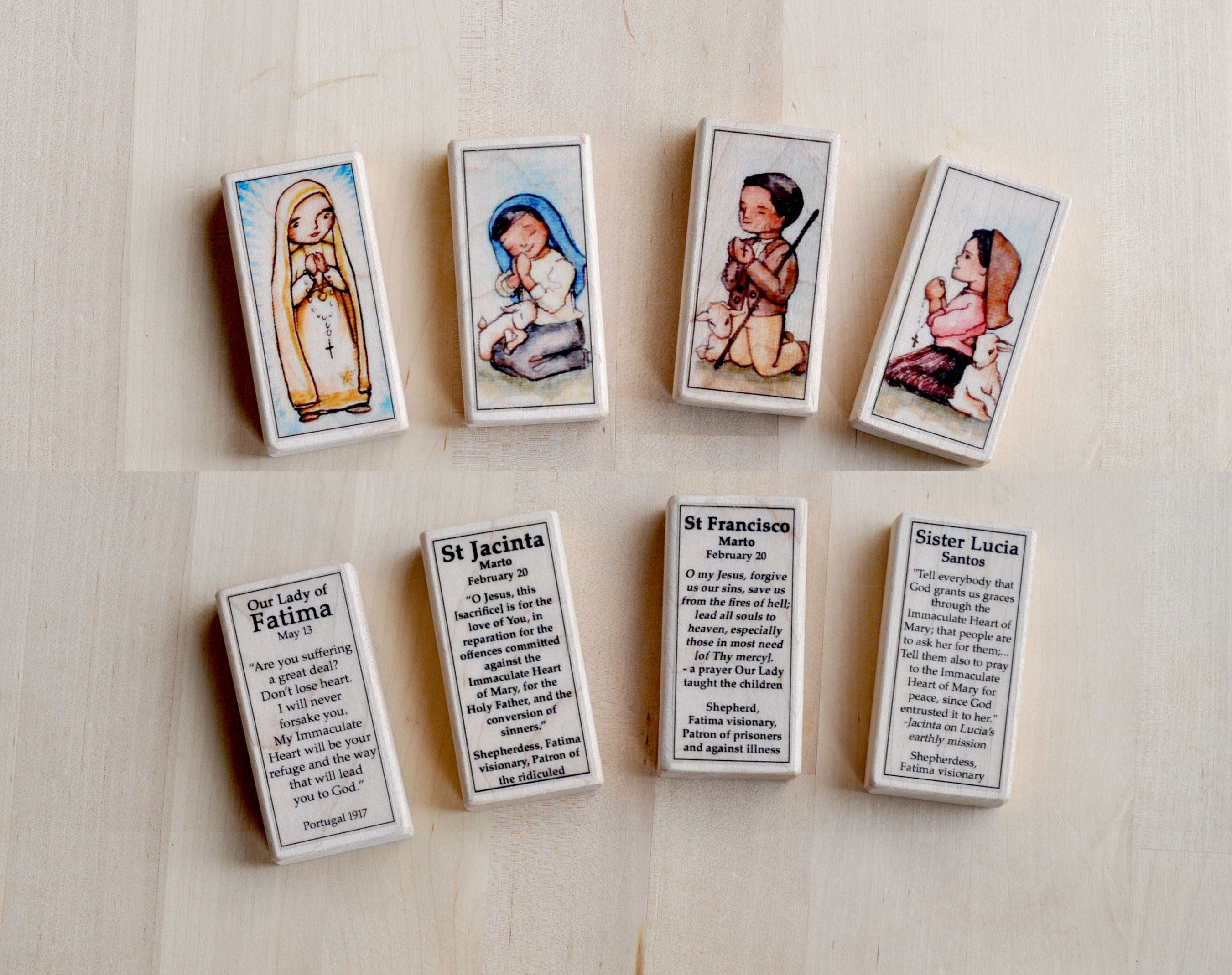 Fatima Saints // Saint Block Set