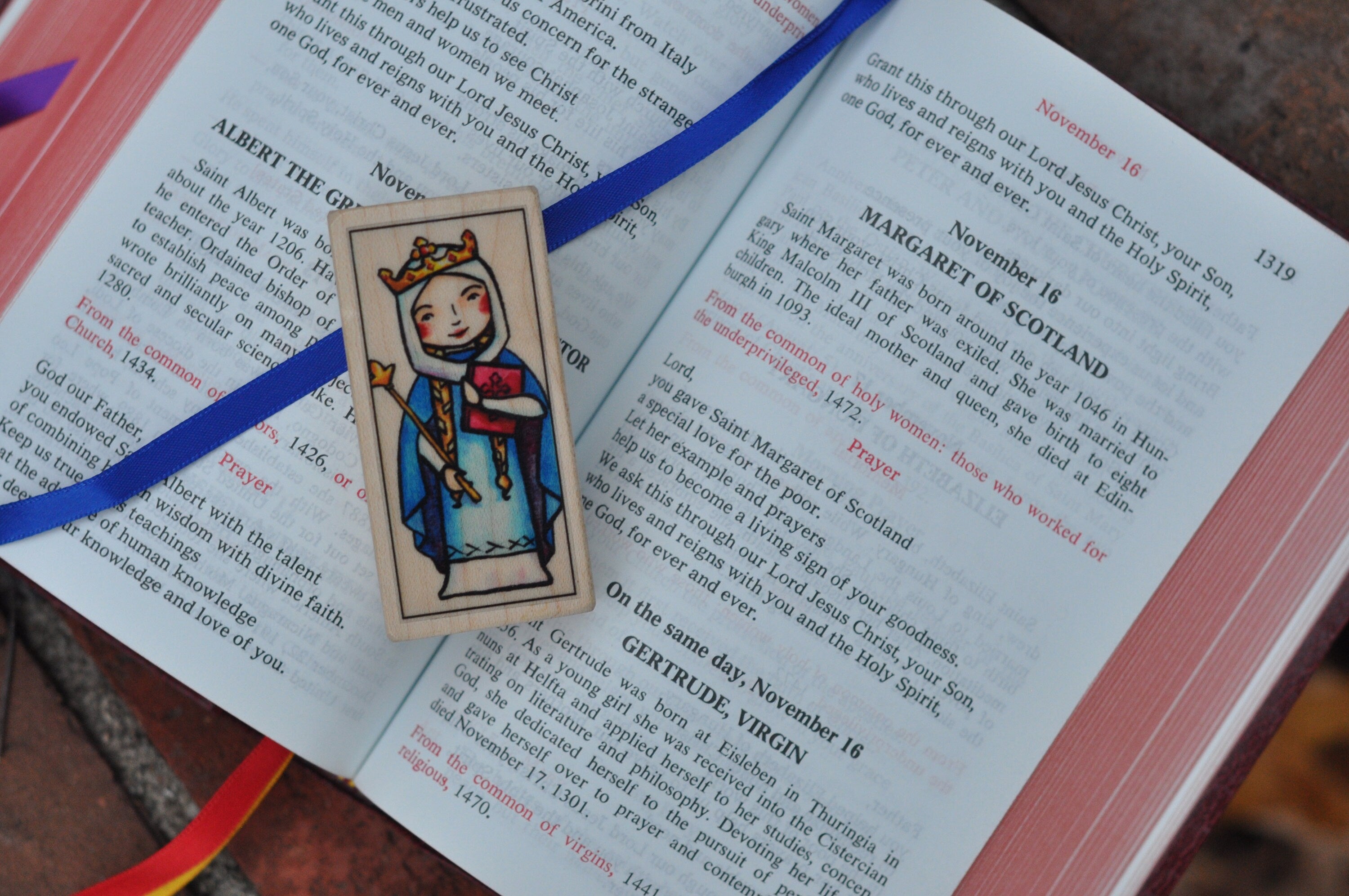 Margaret of Scotland // Patron Saint Block