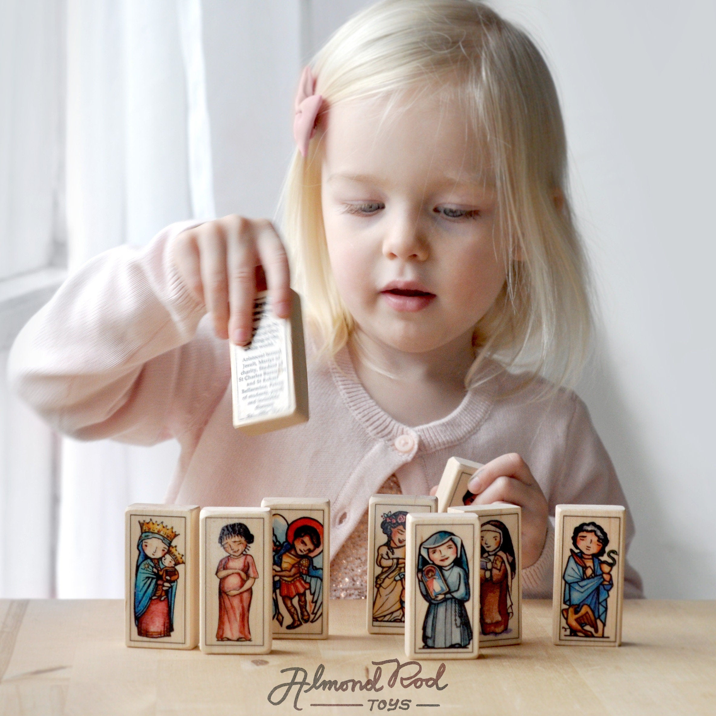 Girls' and Boys' Favorite Saints // Saint Block Collection Set