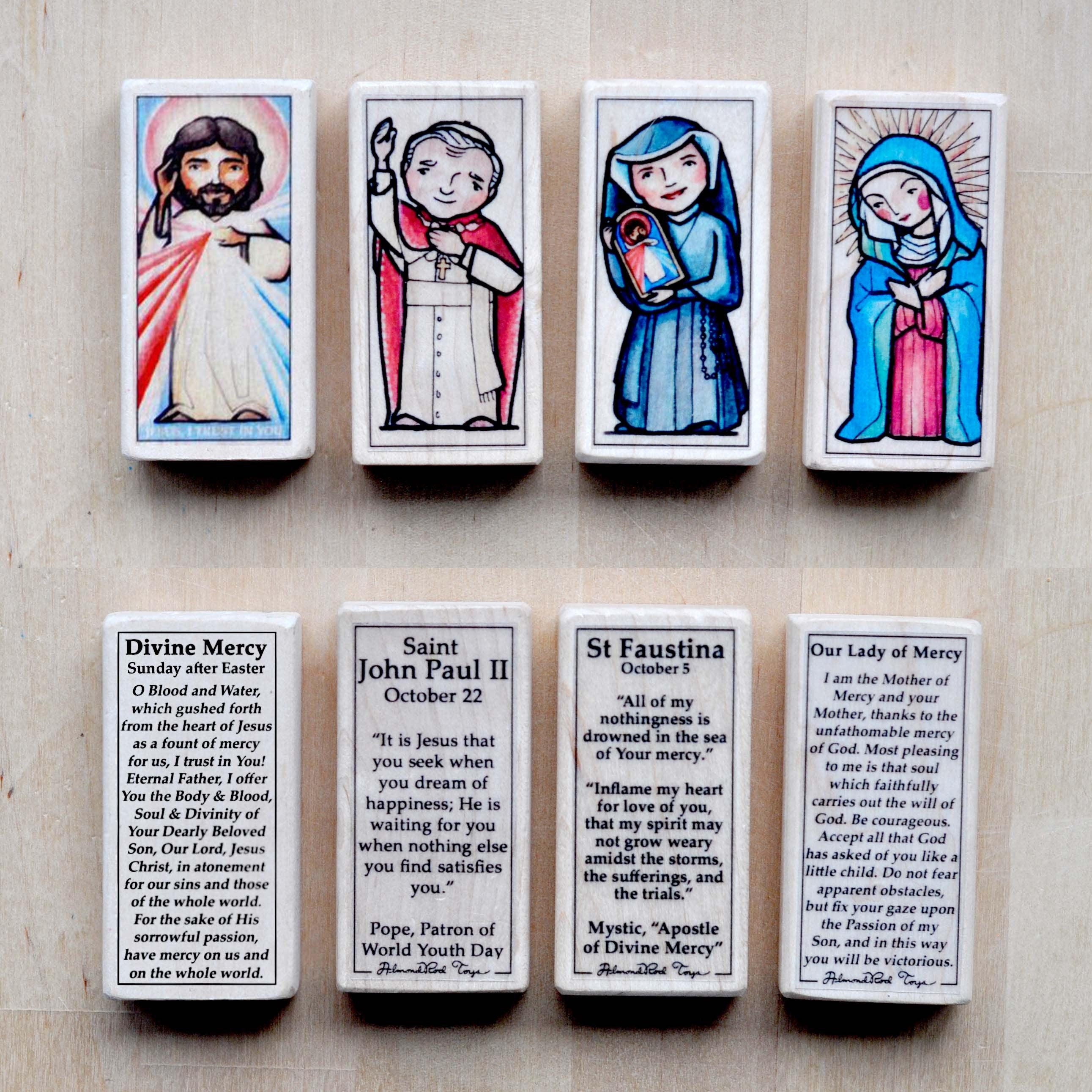 Divine Mercy // Saint Blocks Set