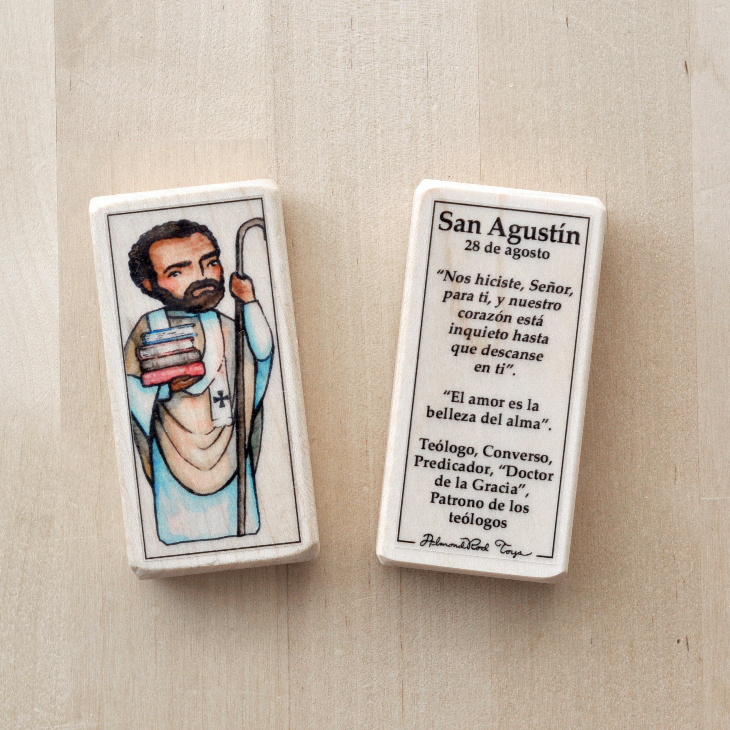 Augustine - Spanish Patron Saint block