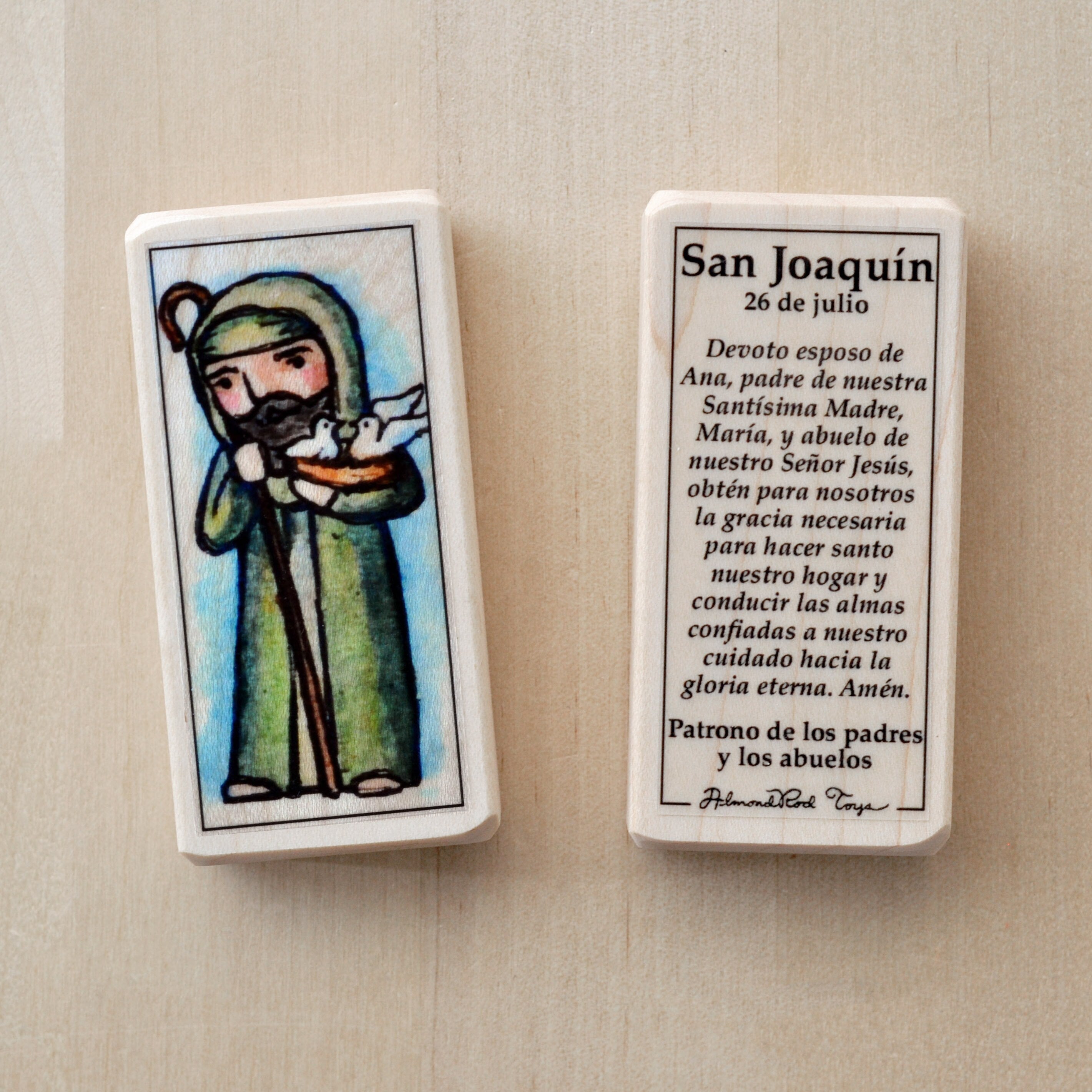 Joachim - Spanish // Patron Saint block