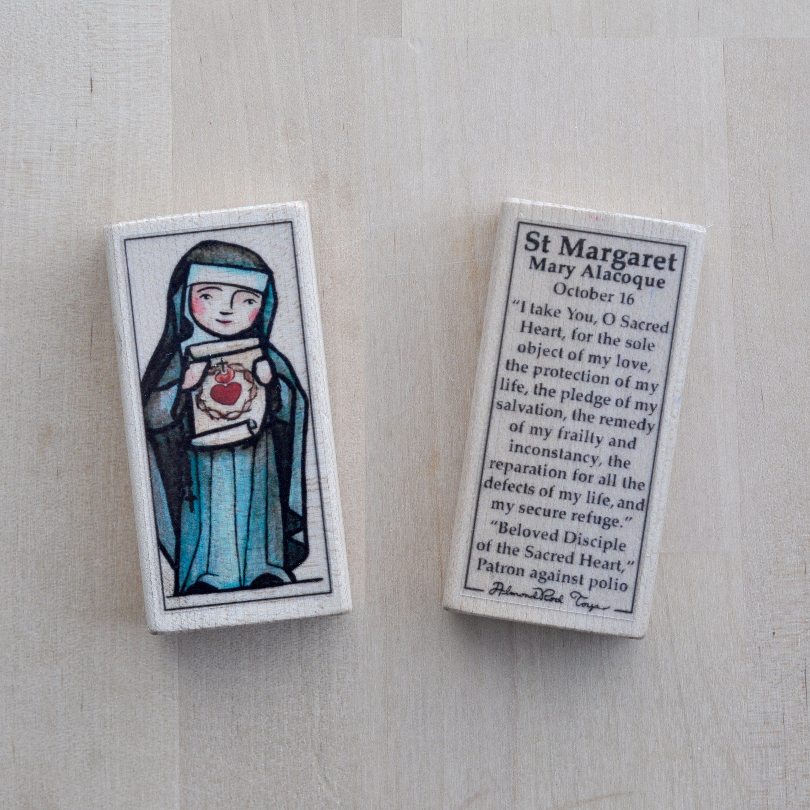Margaret Mary Alacoque // Patron Saint Block