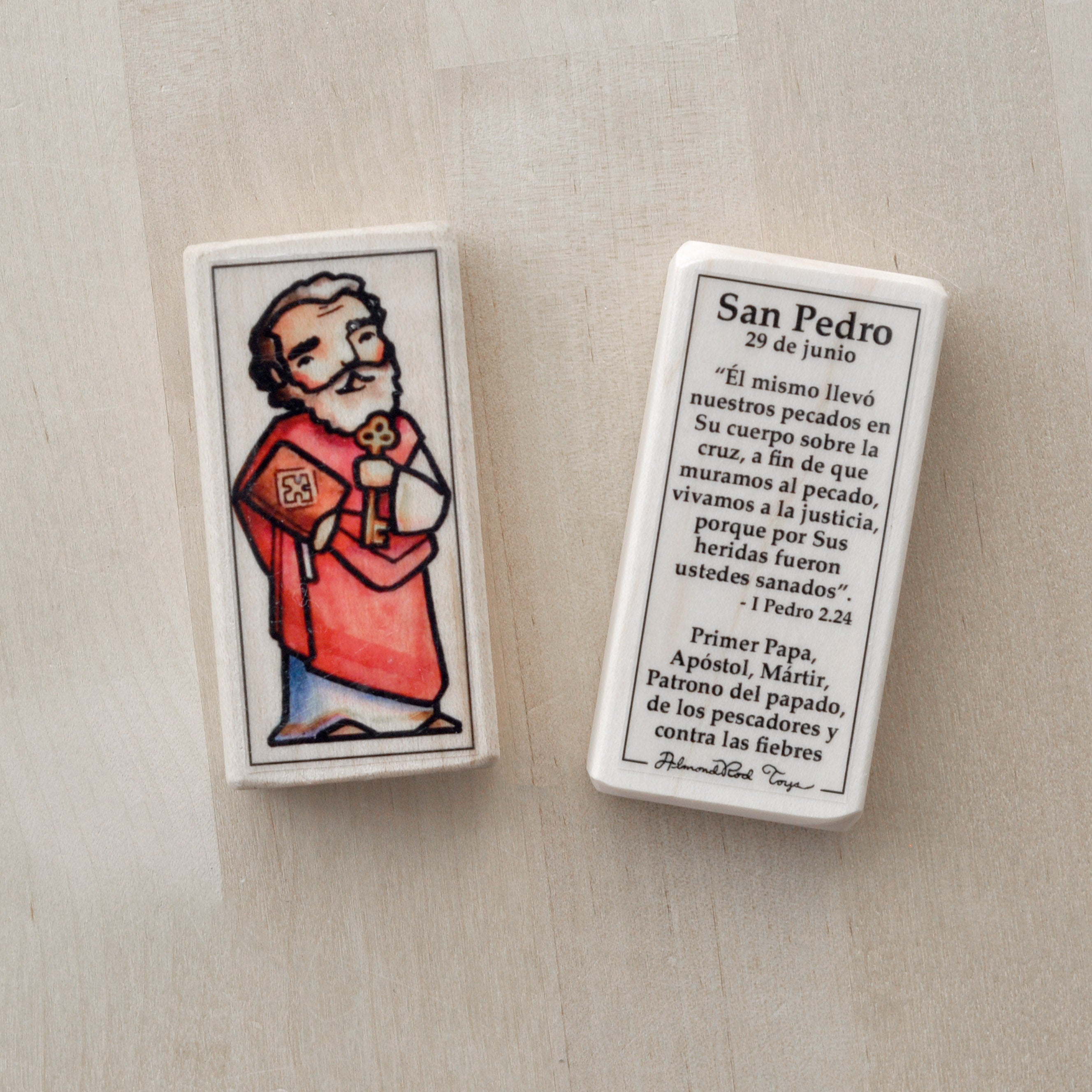 Peter - Spanish // Patron Saint block