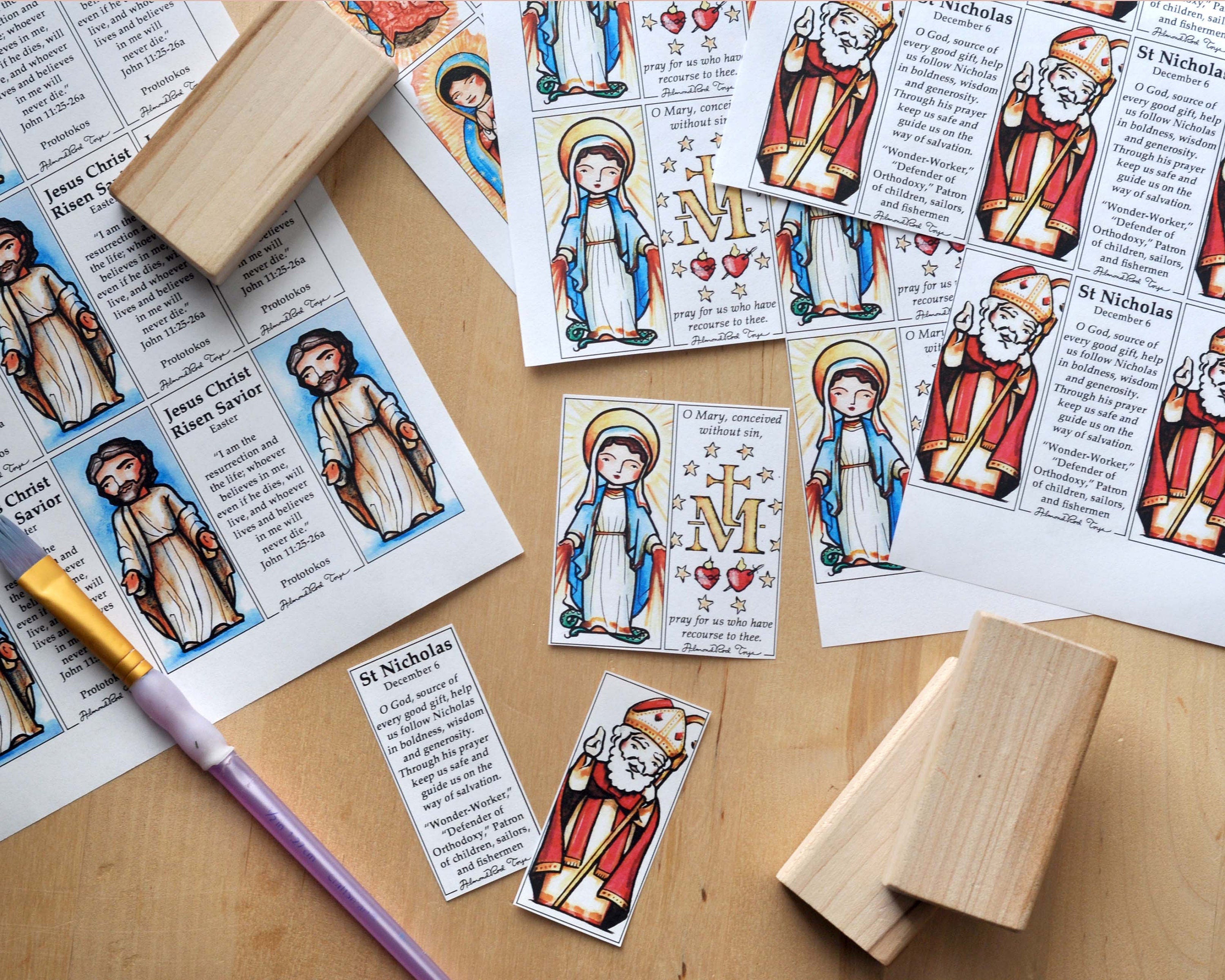 Stations of the Cross // Decoupage Craft Sheet