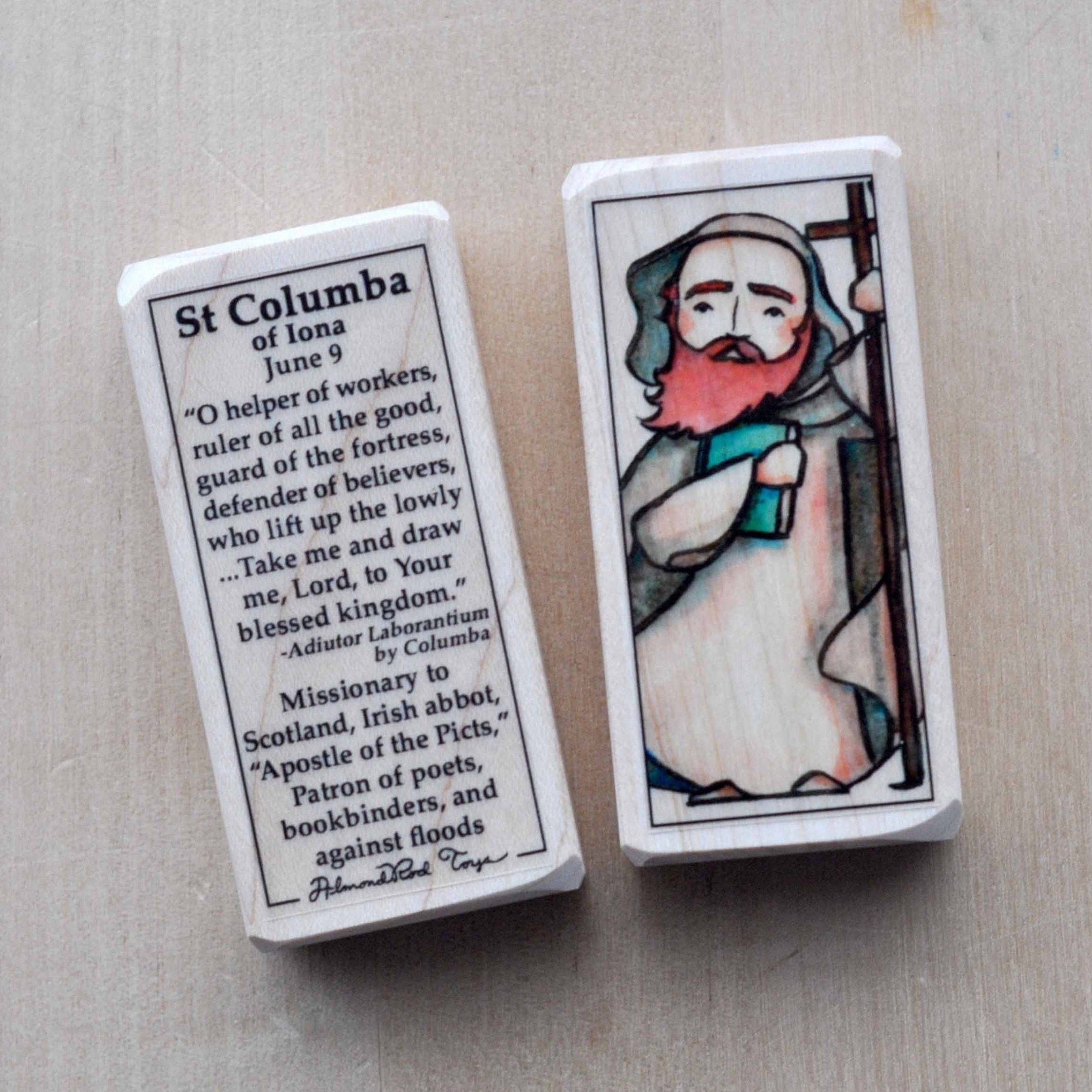 Columba of Iona // Patron Saint Block