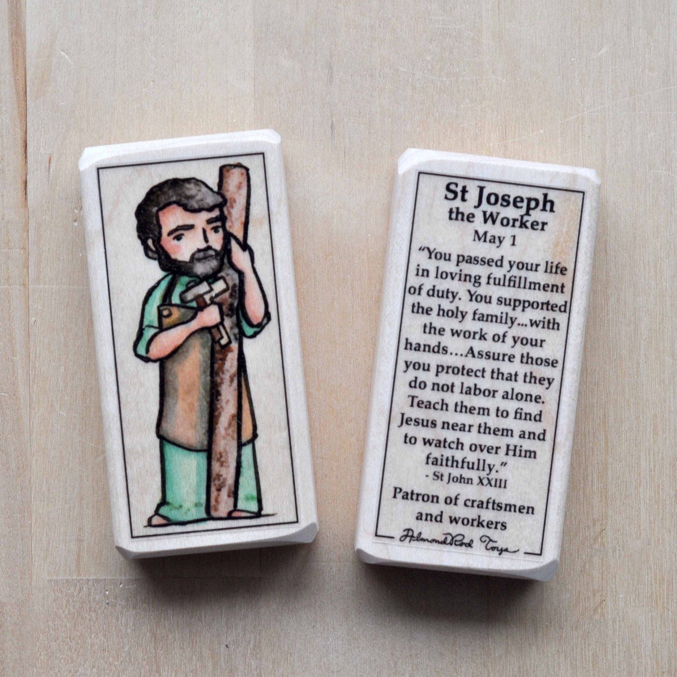 Joseph the Worker // Patron Saint Block