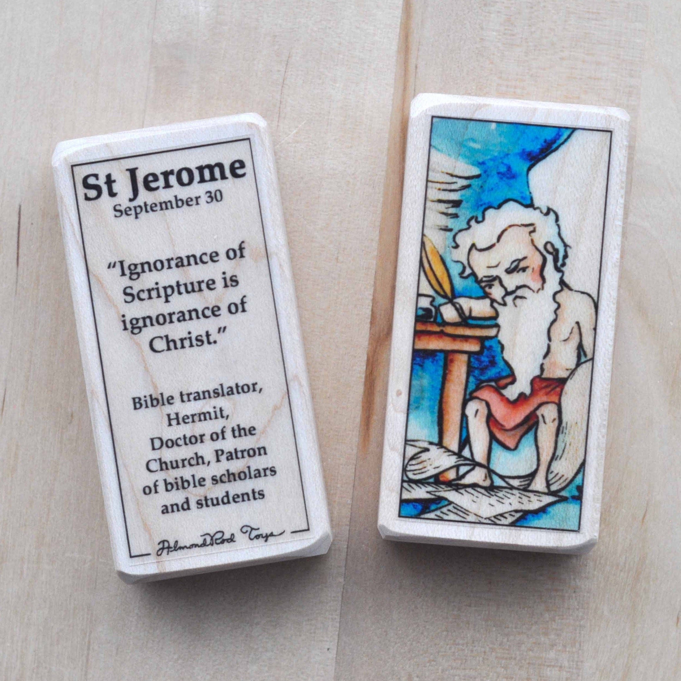 Jerome // Patron Saint Block