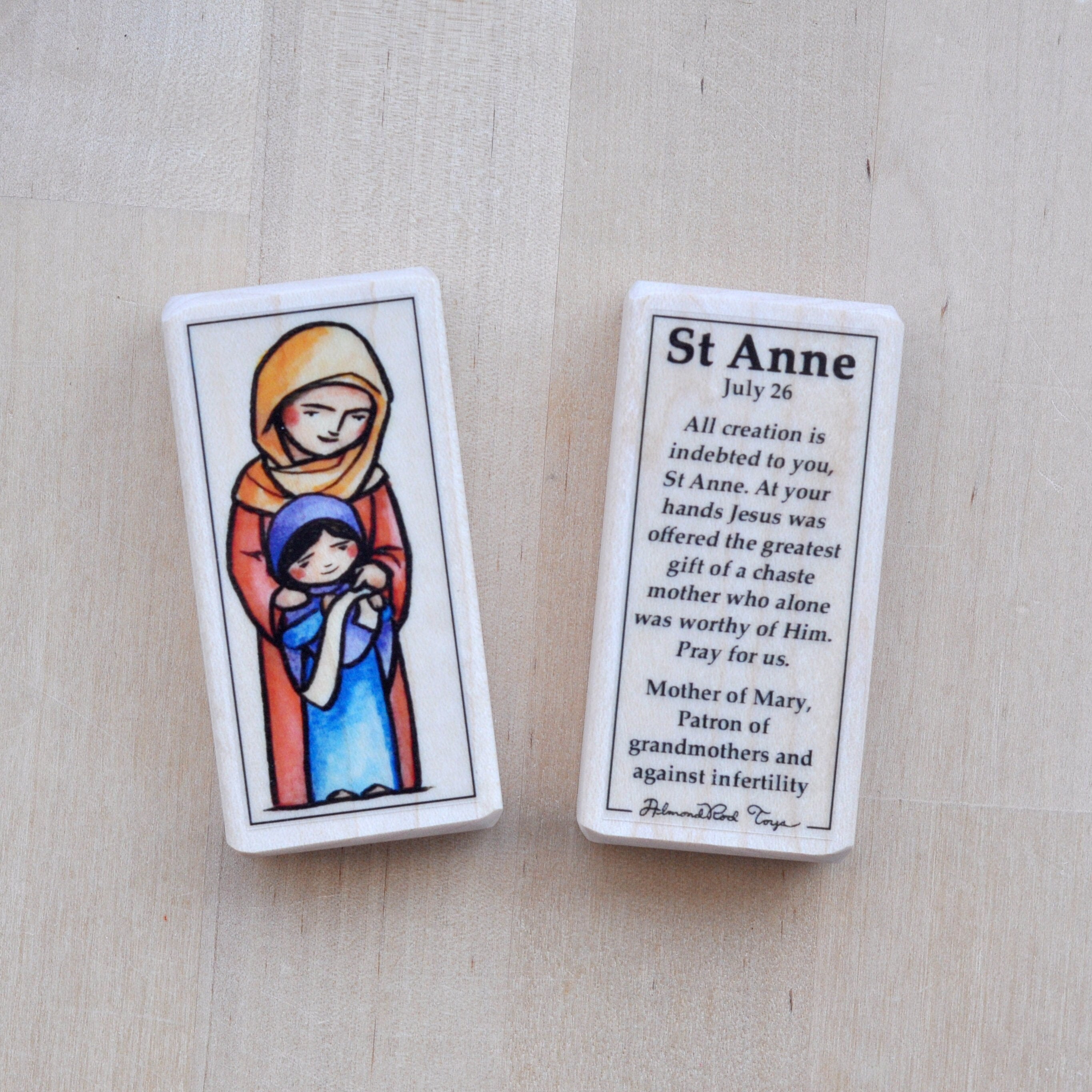 Anne // Patron Saint Block