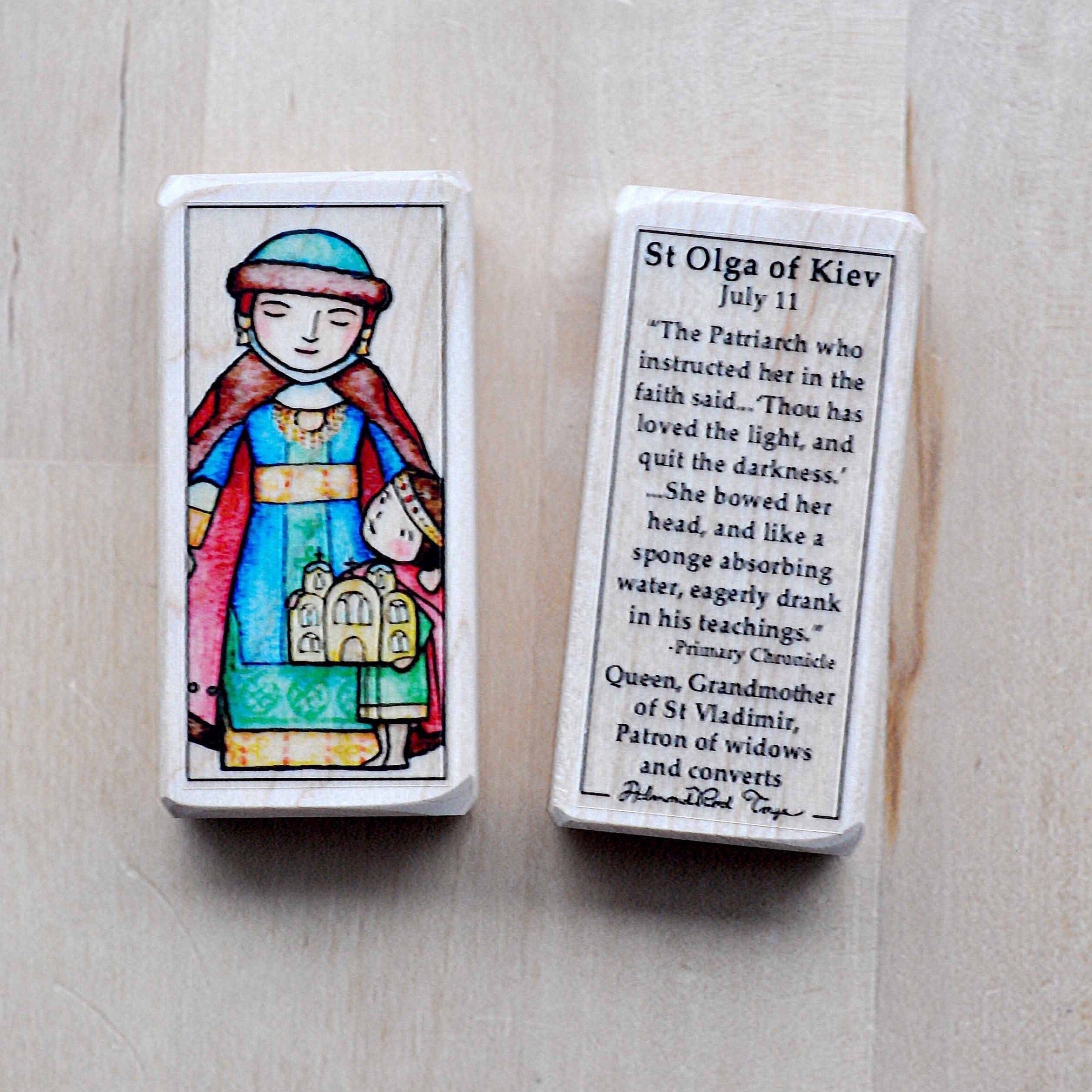 Olga of Kiev // Patron Saint Block