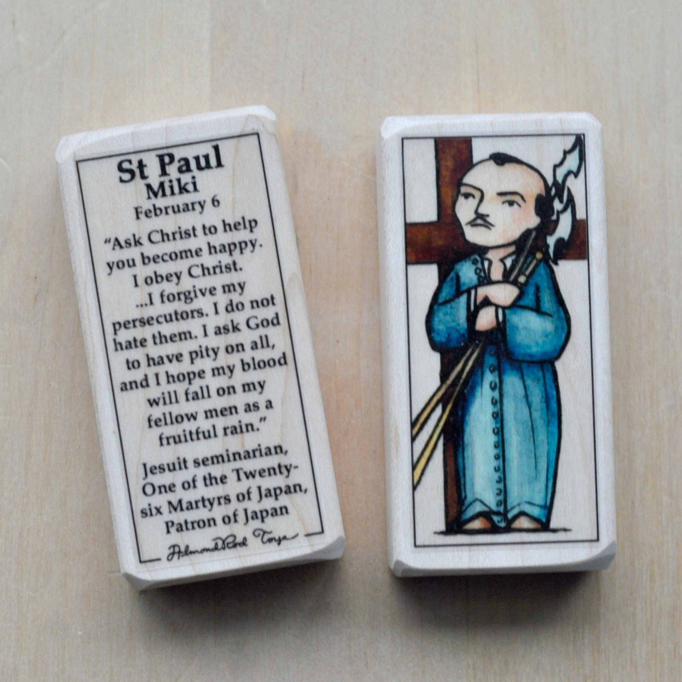 Paul Miki // Patron Saint Block