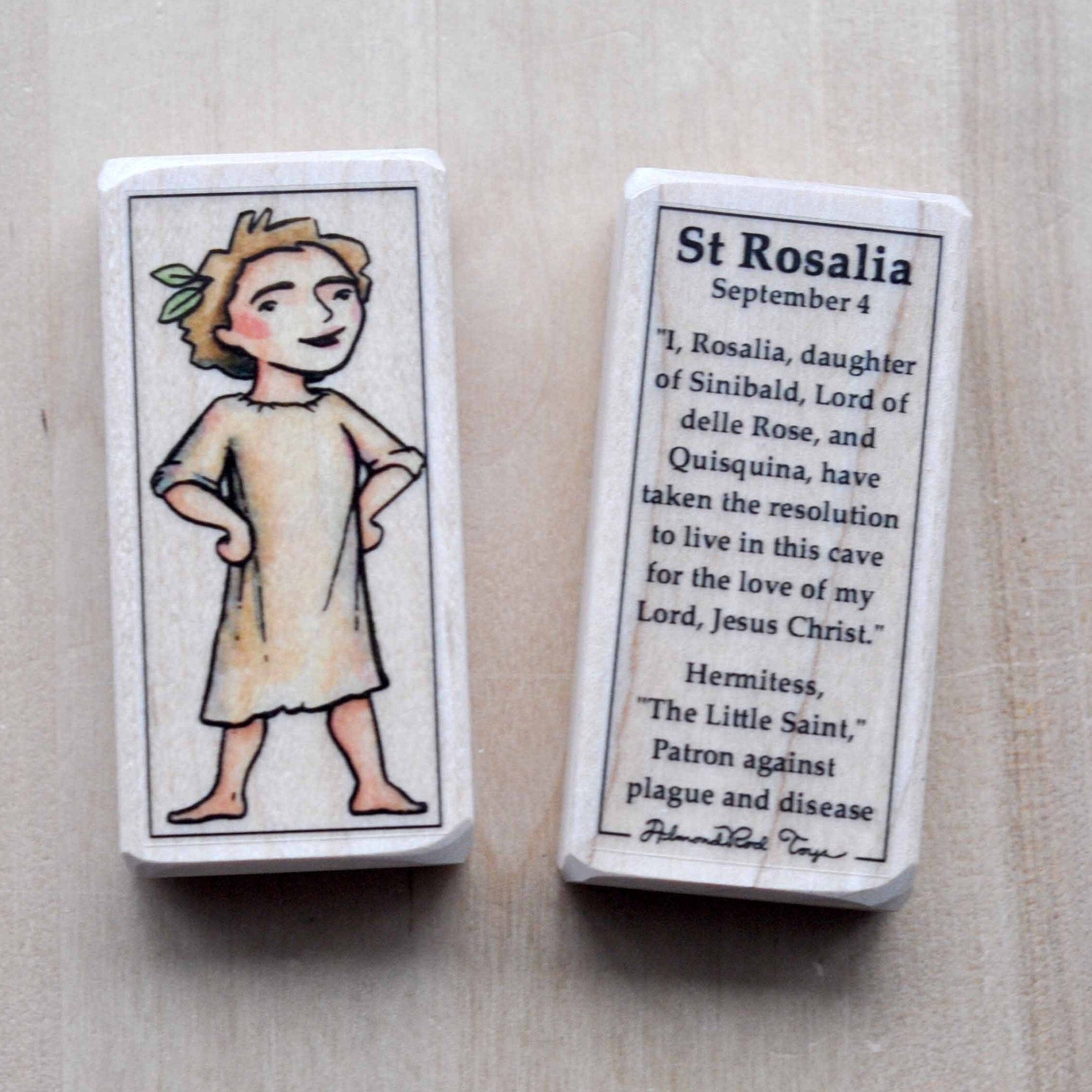 Rosalia // Patron Saint Block