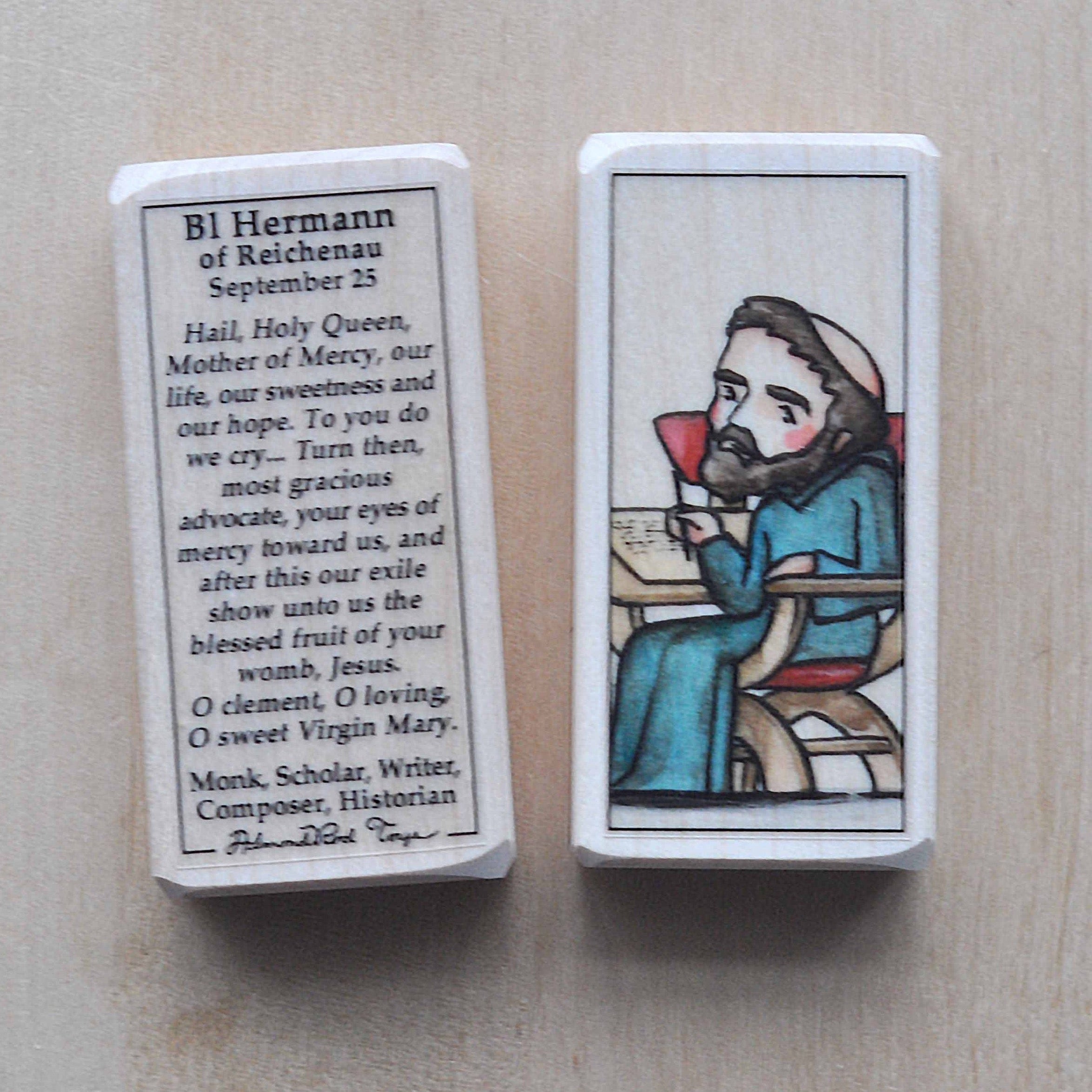 Hermann of Reichenau // Patron Saint Block