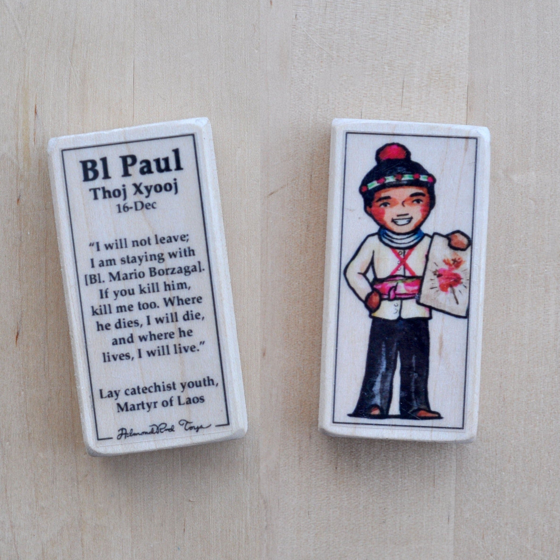 Paul Thoj Xyooj // Patron Saint Block