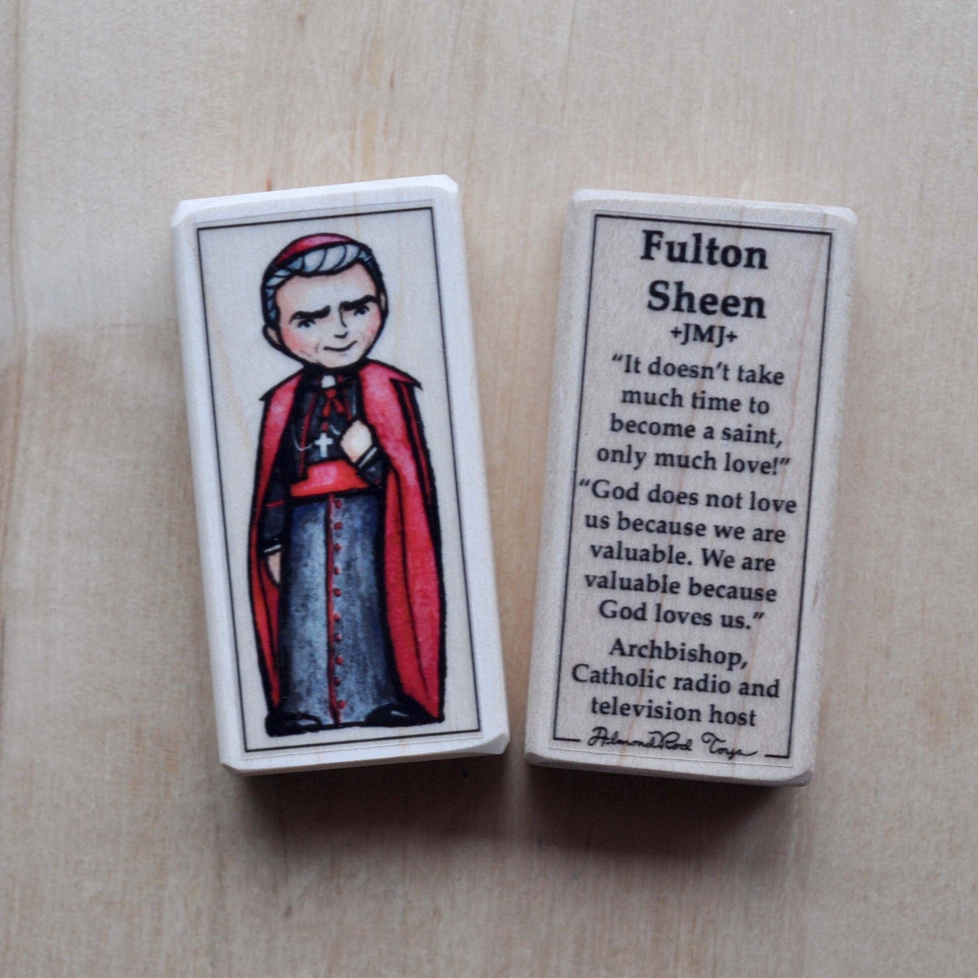 Fulton Sheen // Patron Saint Block