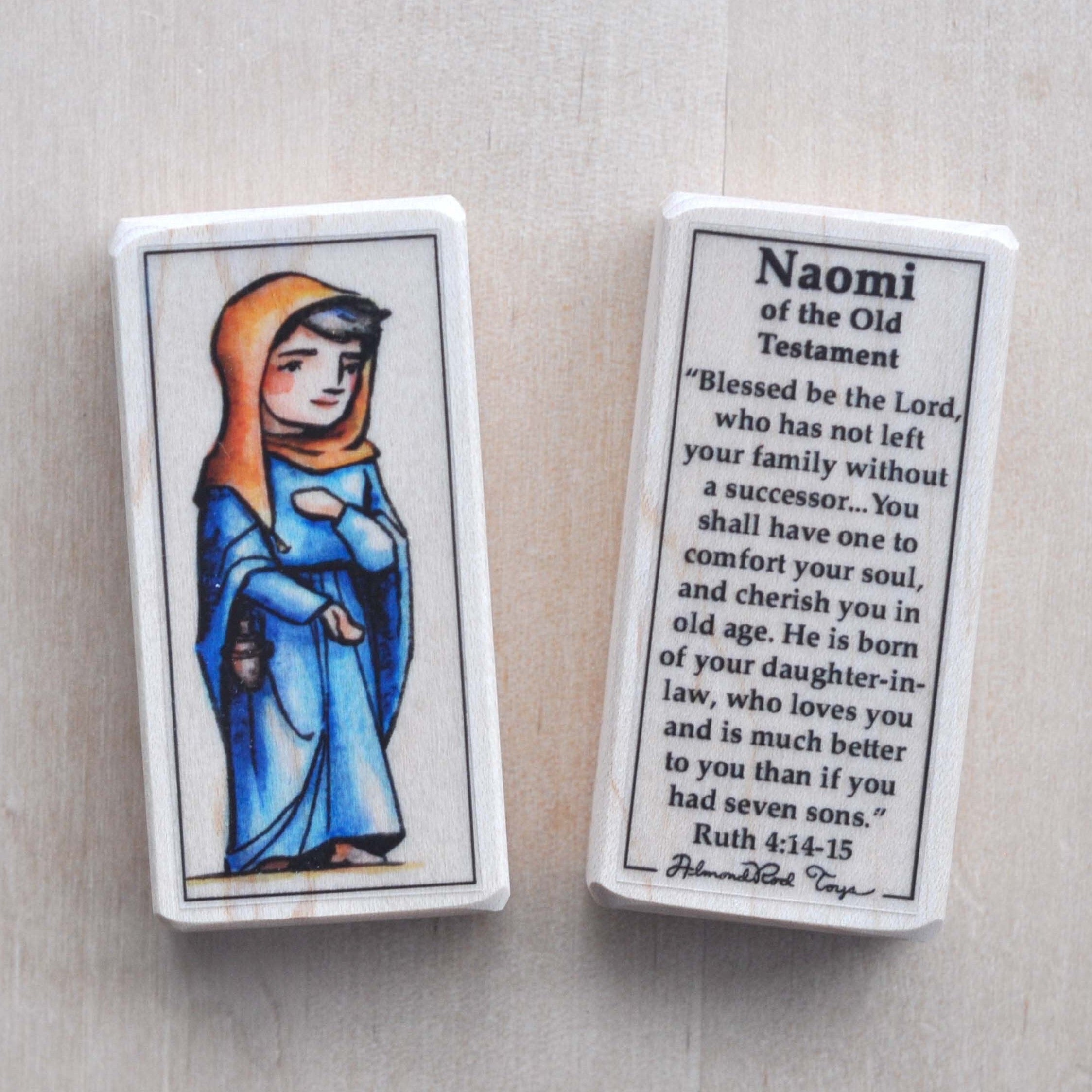 Naomi of the Old Testament Patron Saint Block