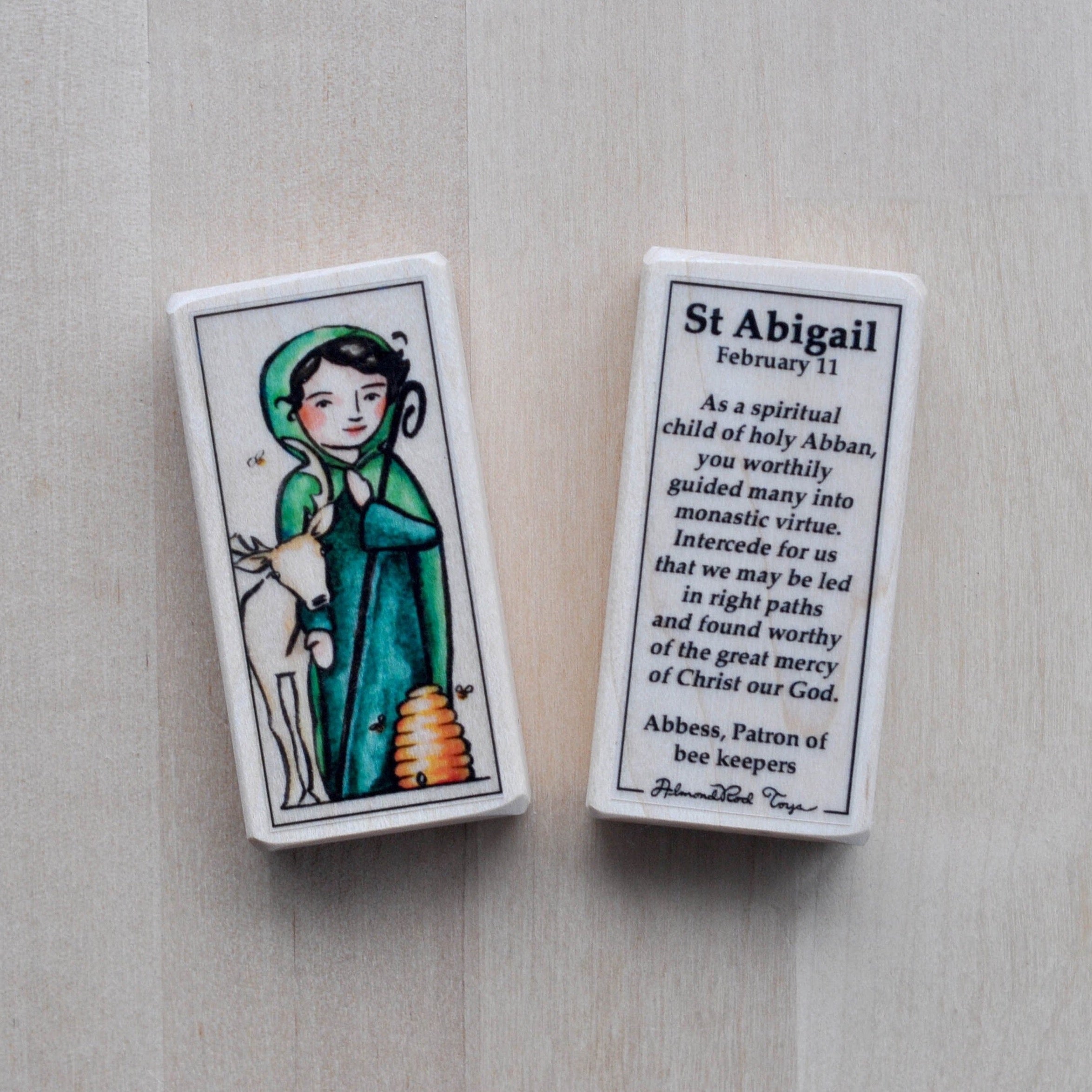 Abigail Patron Saint Block