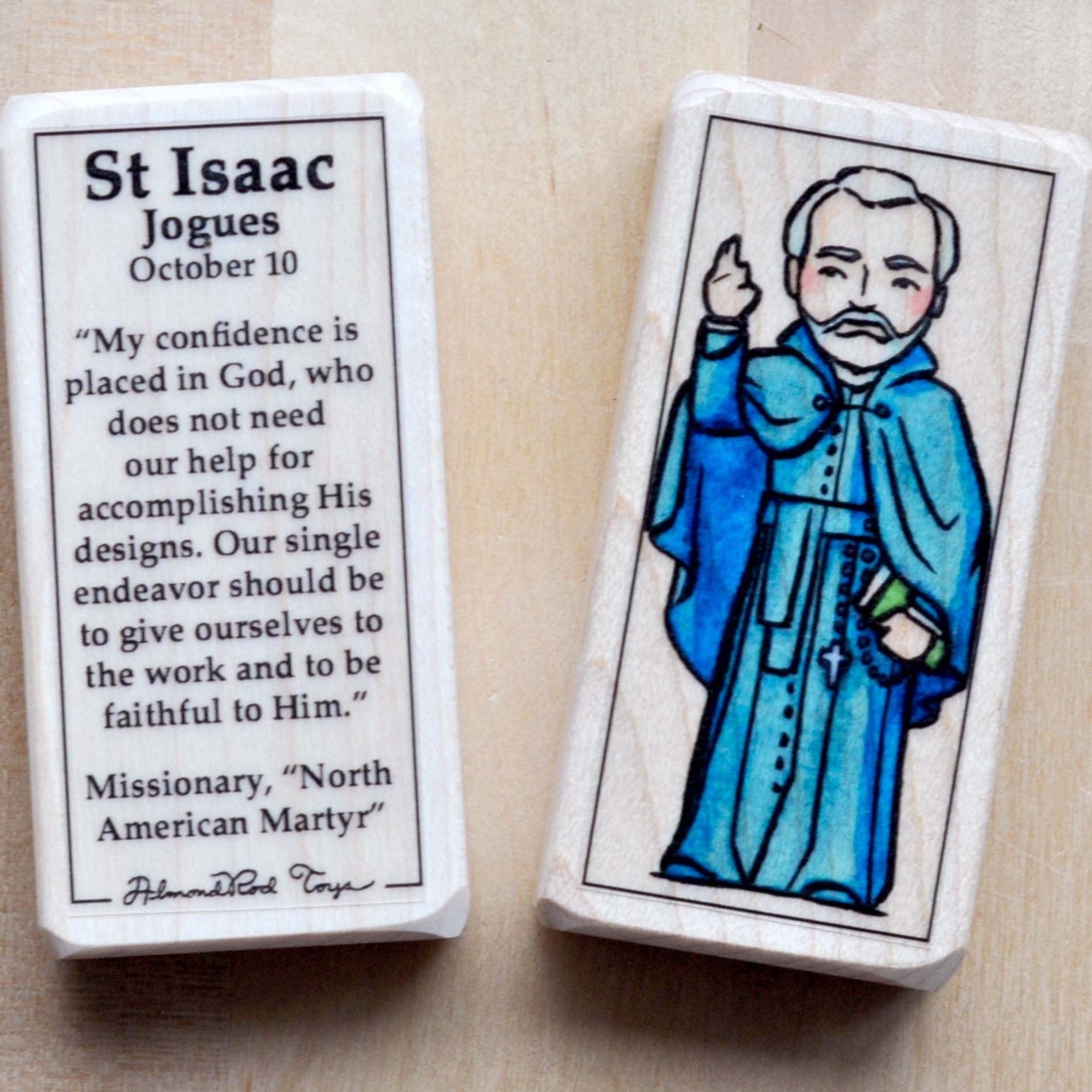 Isaac Jogues // Patron Saint Block
