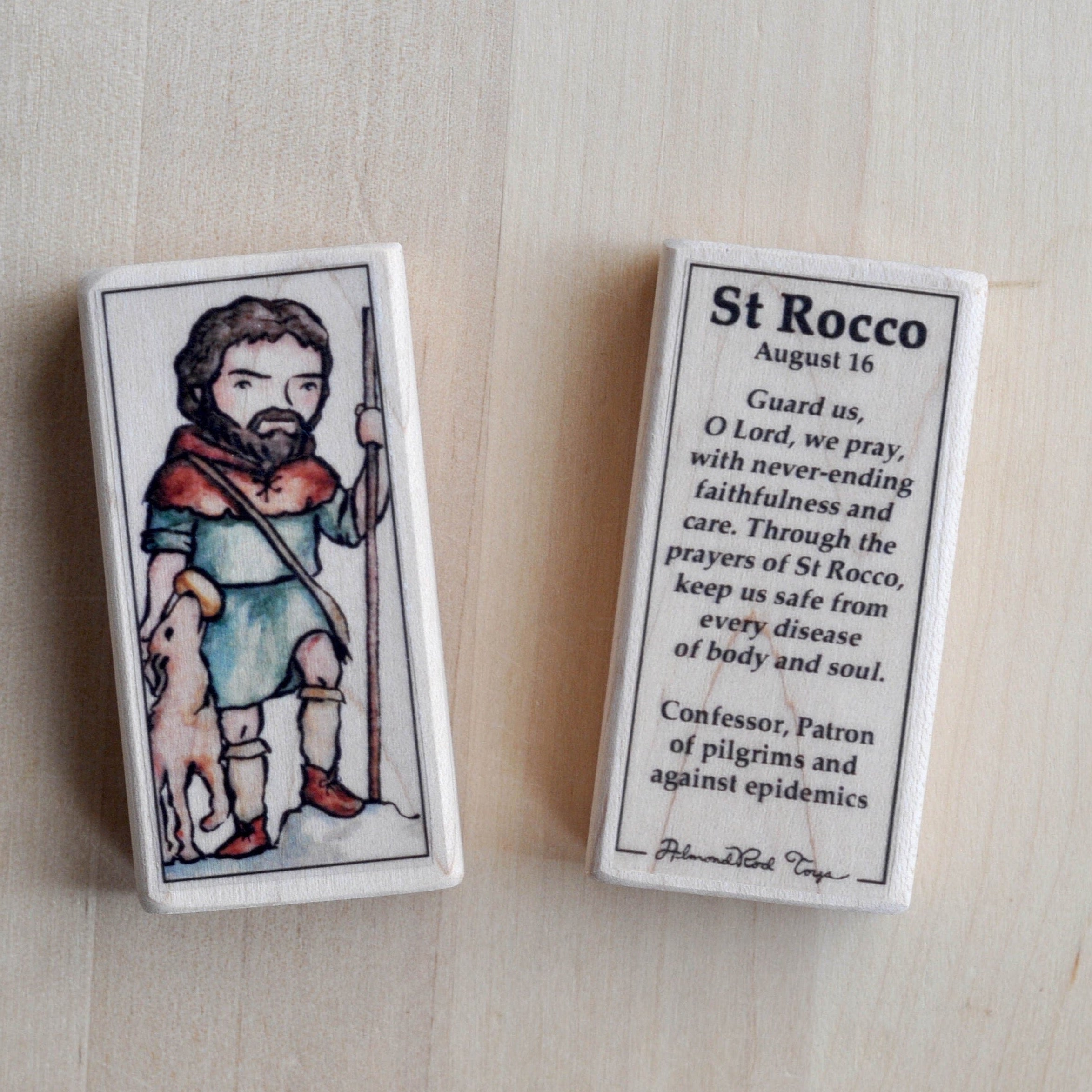Roch // Patron Saint Block