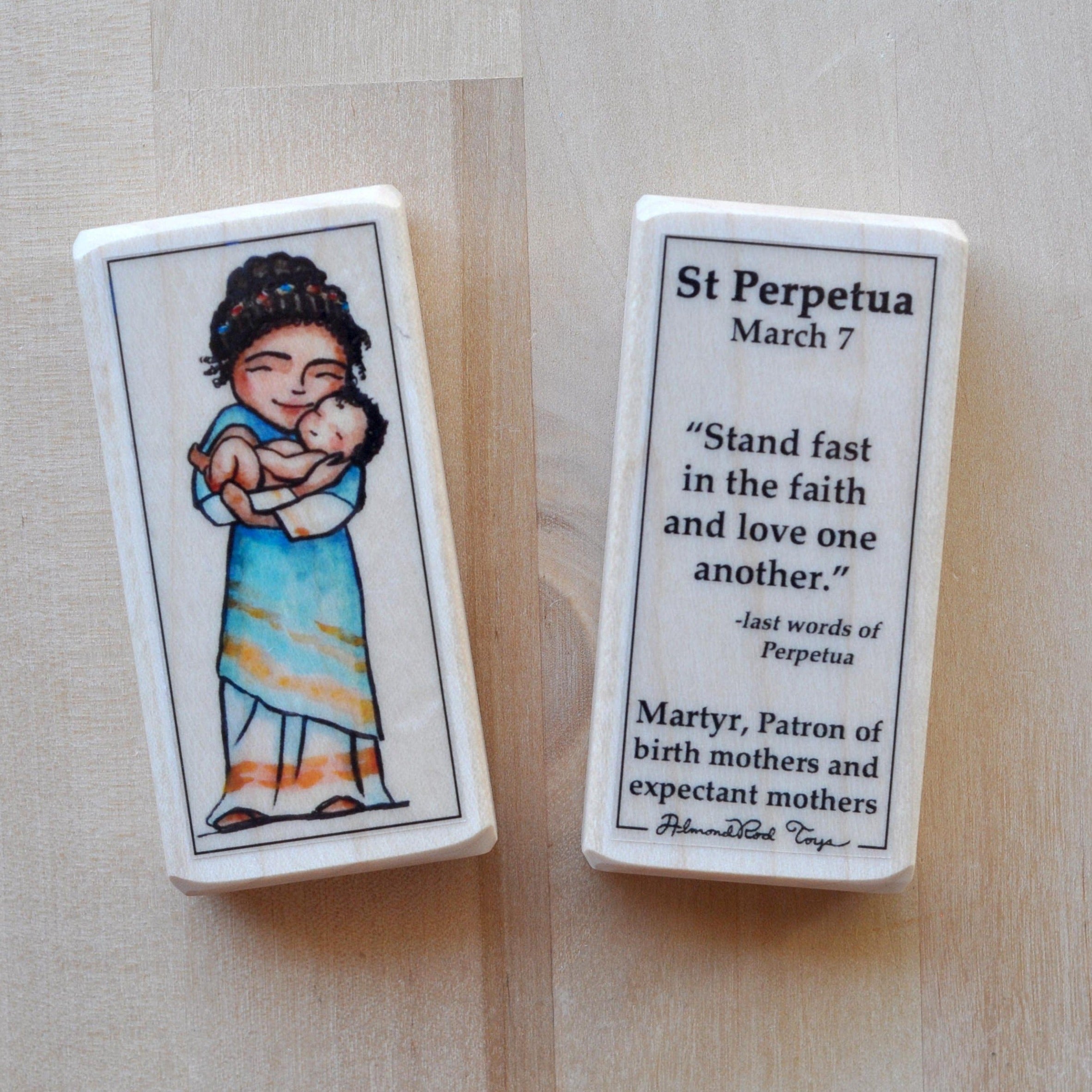 Perpetua // Patron Saint Block