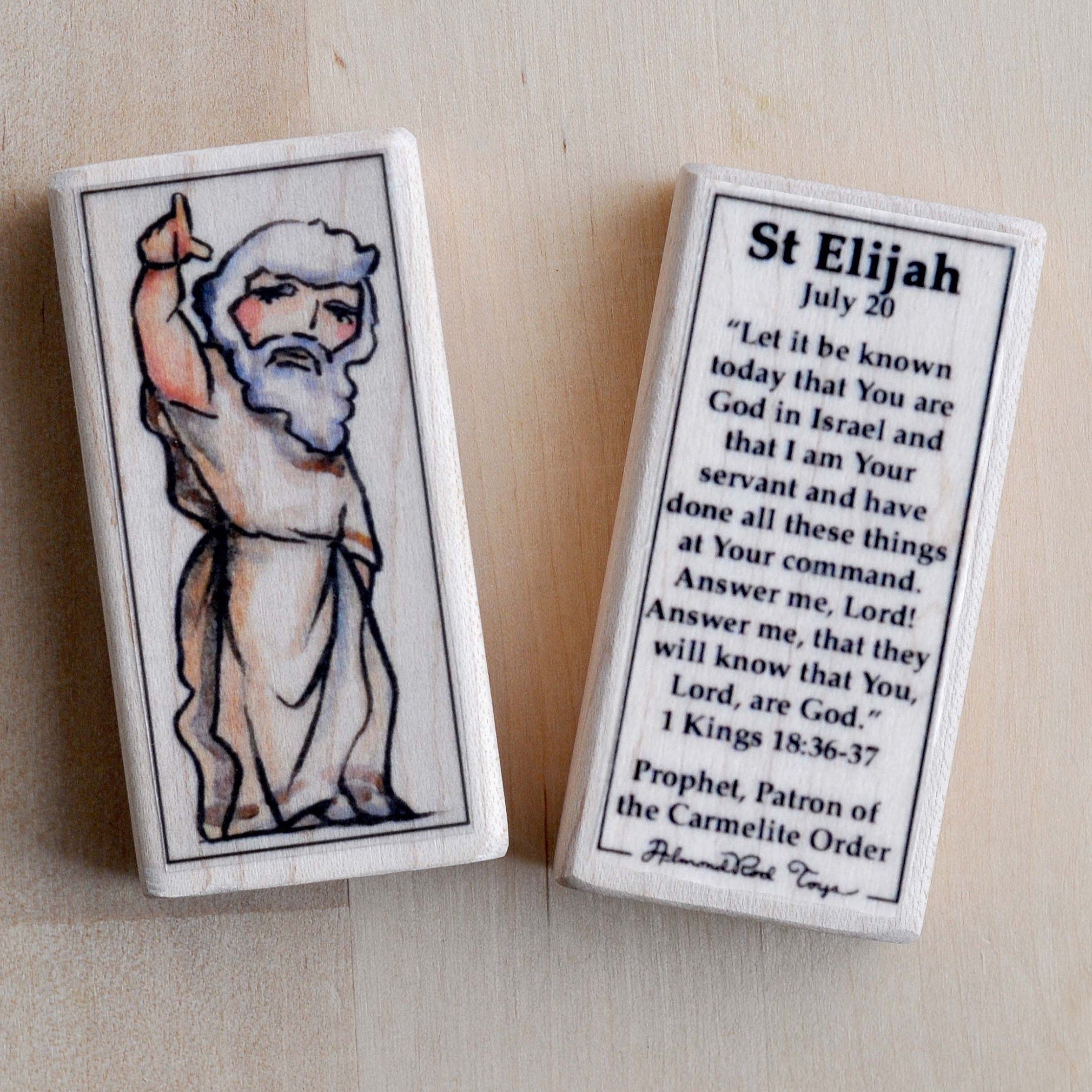 Elijah // Patron Saint Block