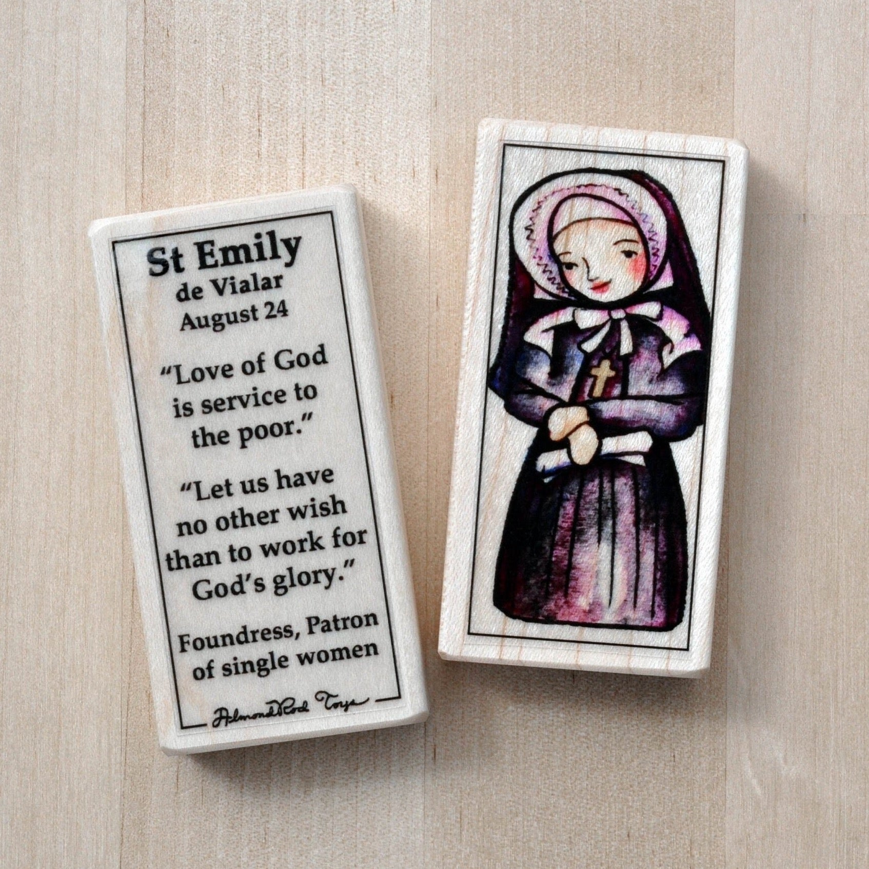 Emily de Vialar // Patron Saint Block