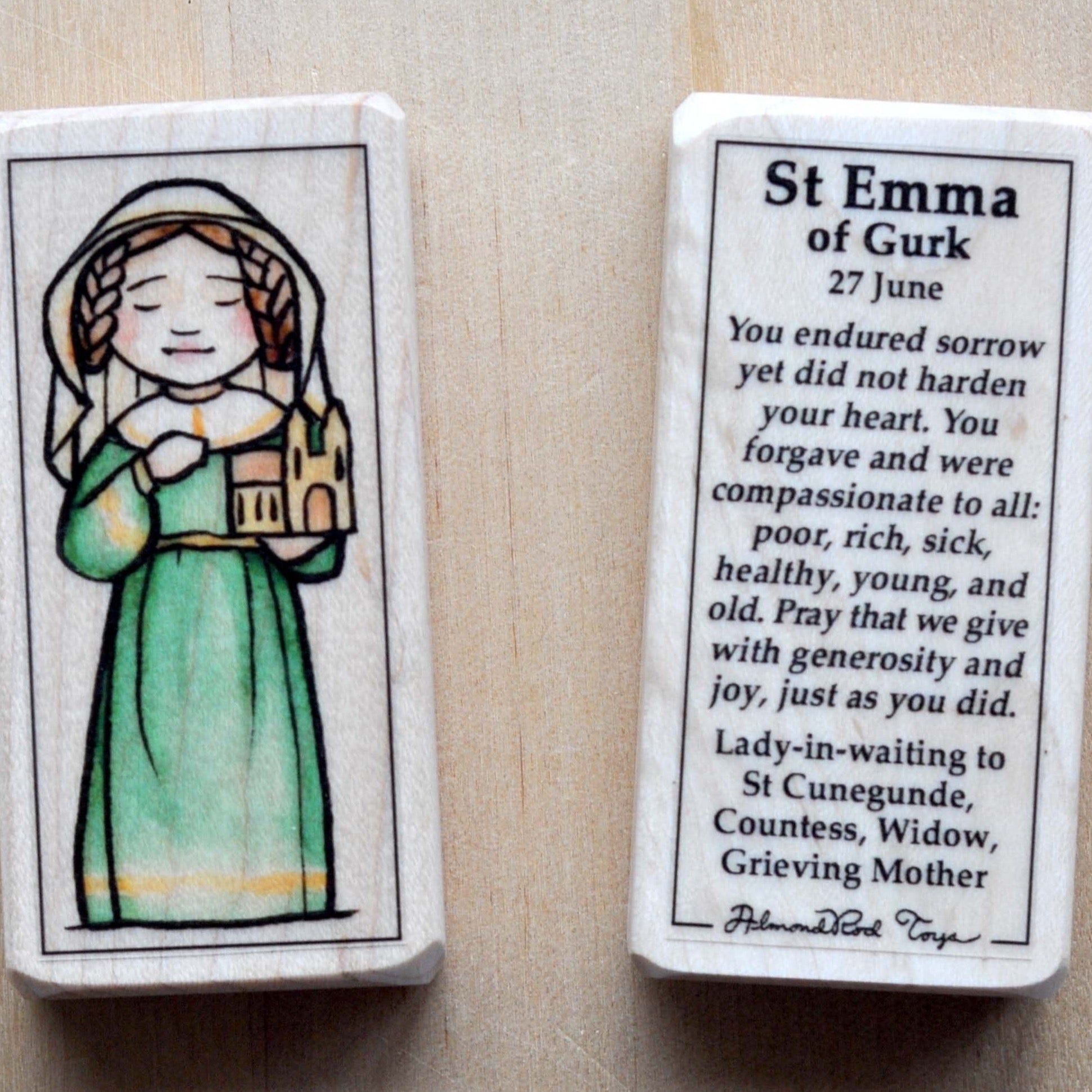 Emma of Gurk Patron Saint Block