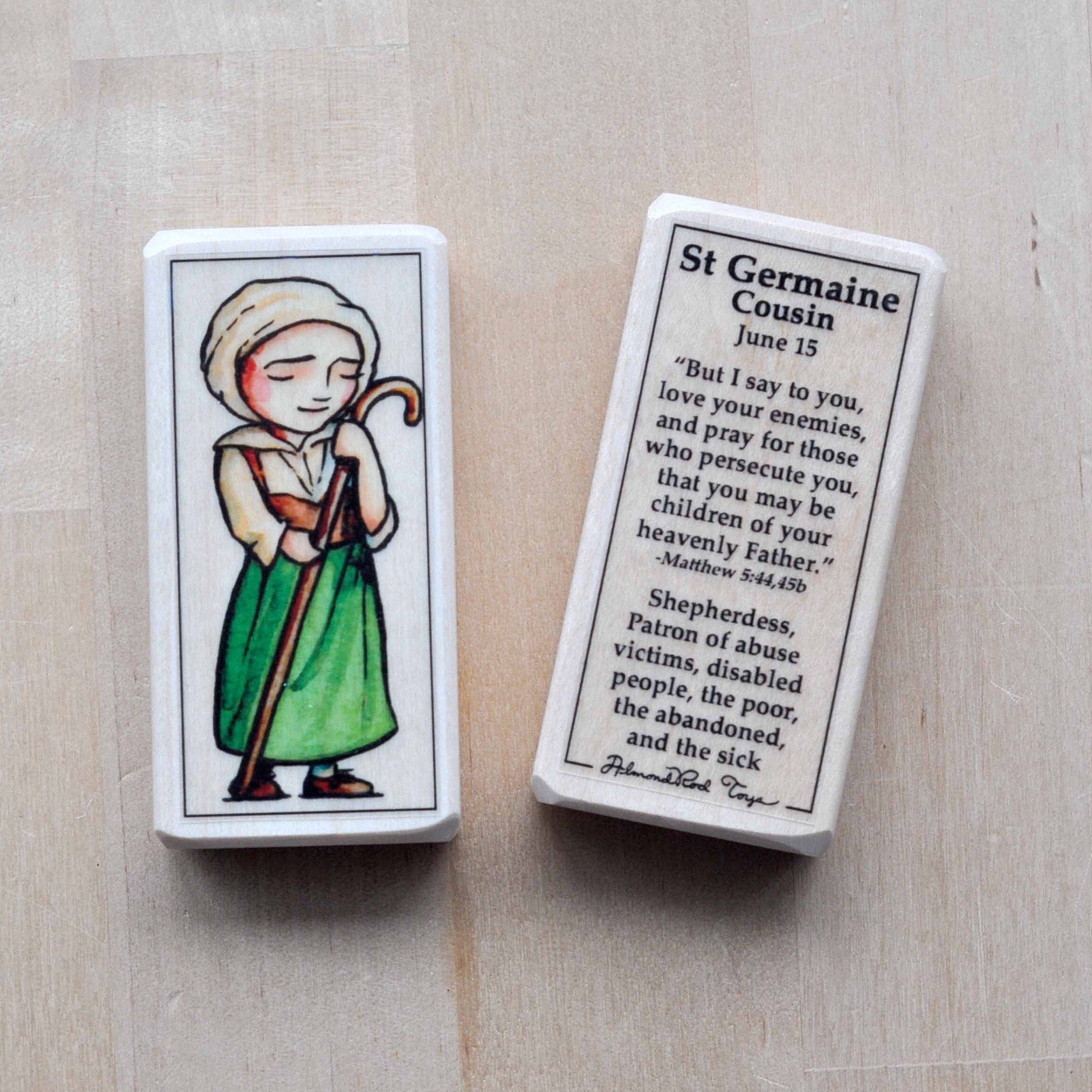 Germaine Cousin // Patron Saint Block
