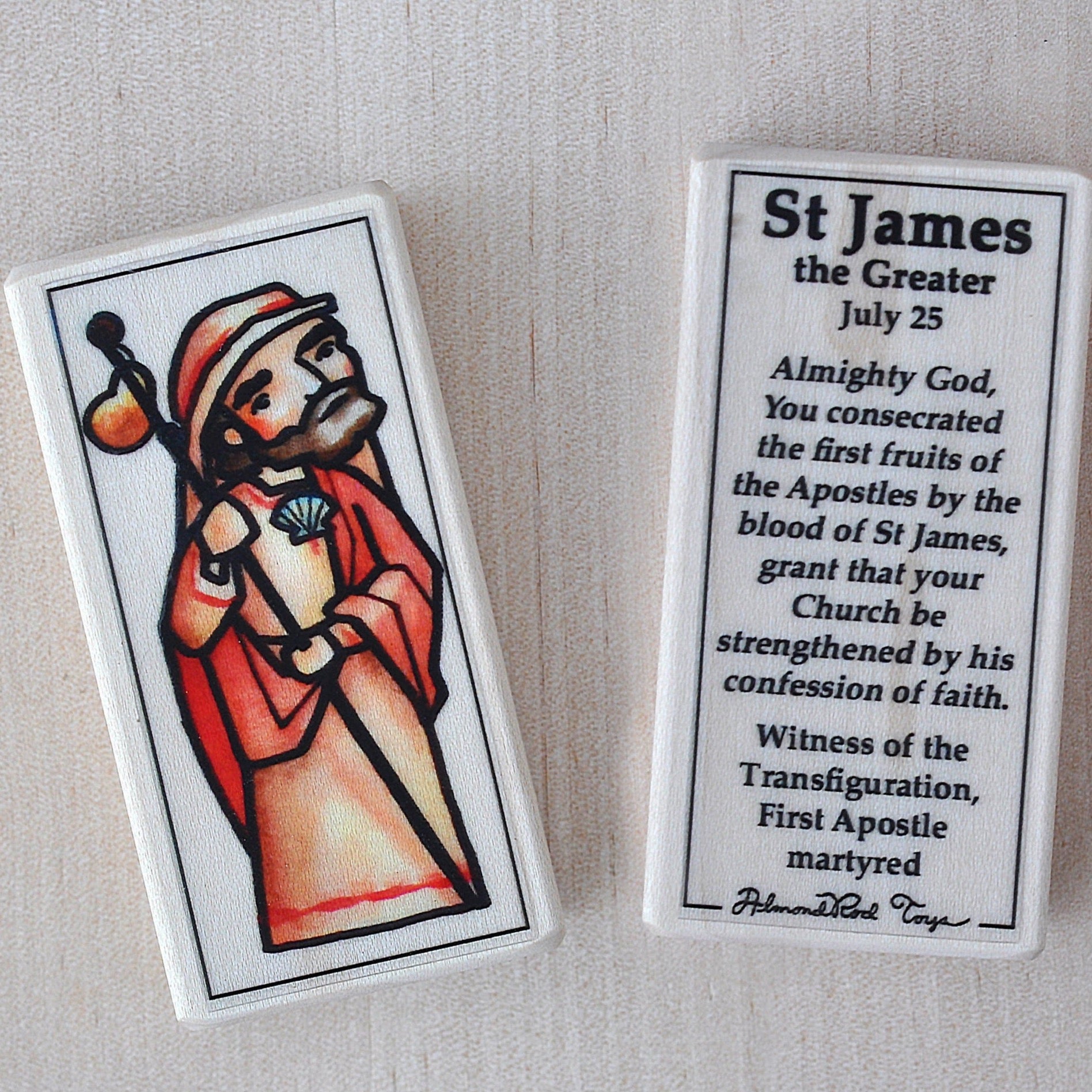 James the Greater // Patron Saint Block