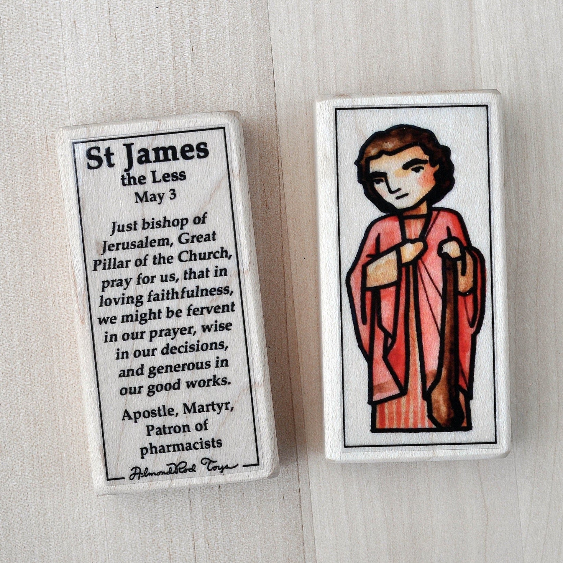 James the Less // Patron Saint Block