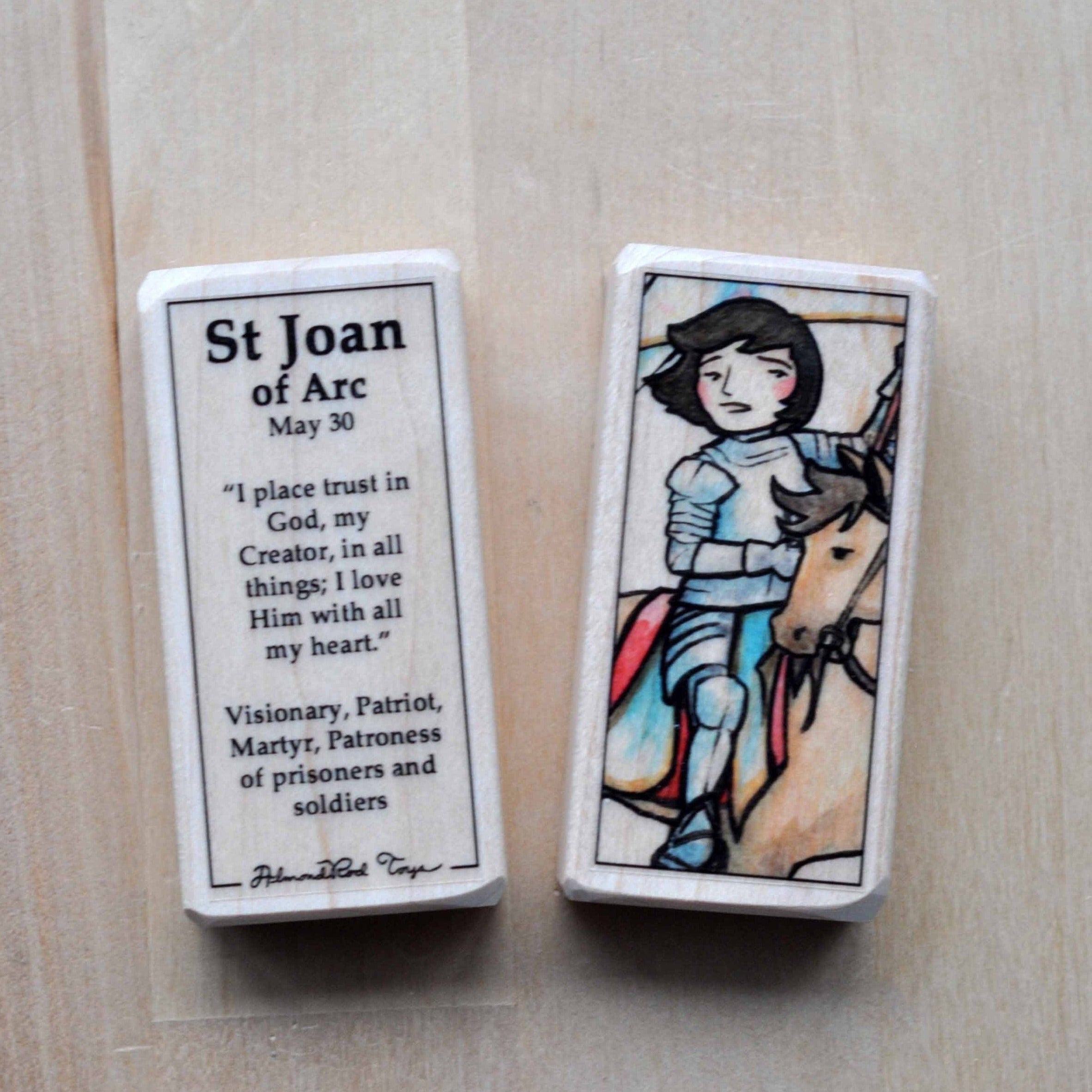 Joan of Arc // Patron Saint Block