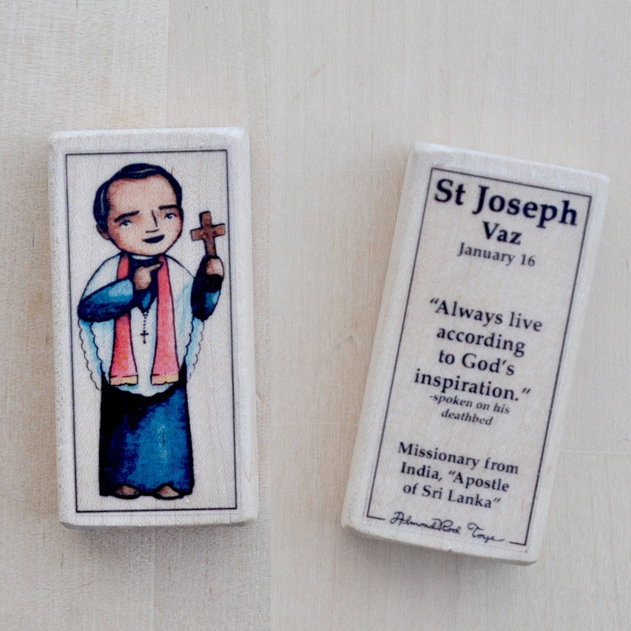 Joseph Vaz // Patron Saint Block