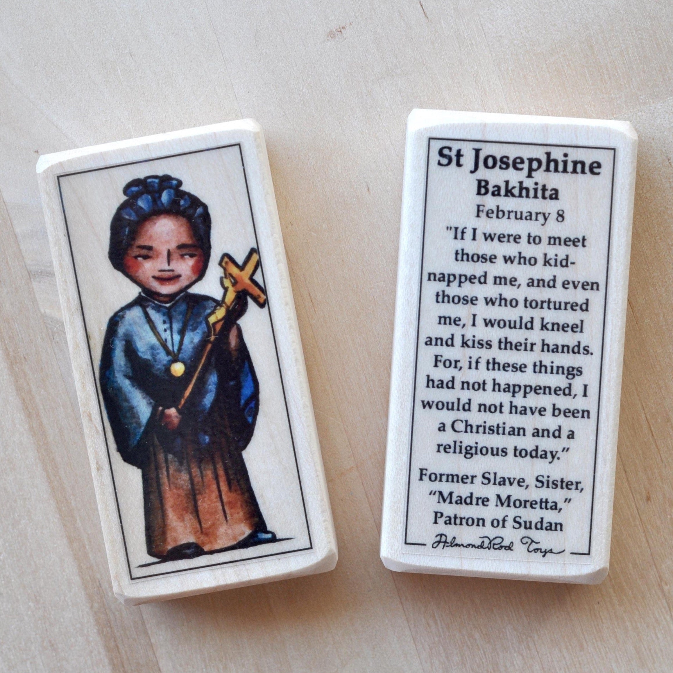Josephine Bakhita // Patron Saint Block